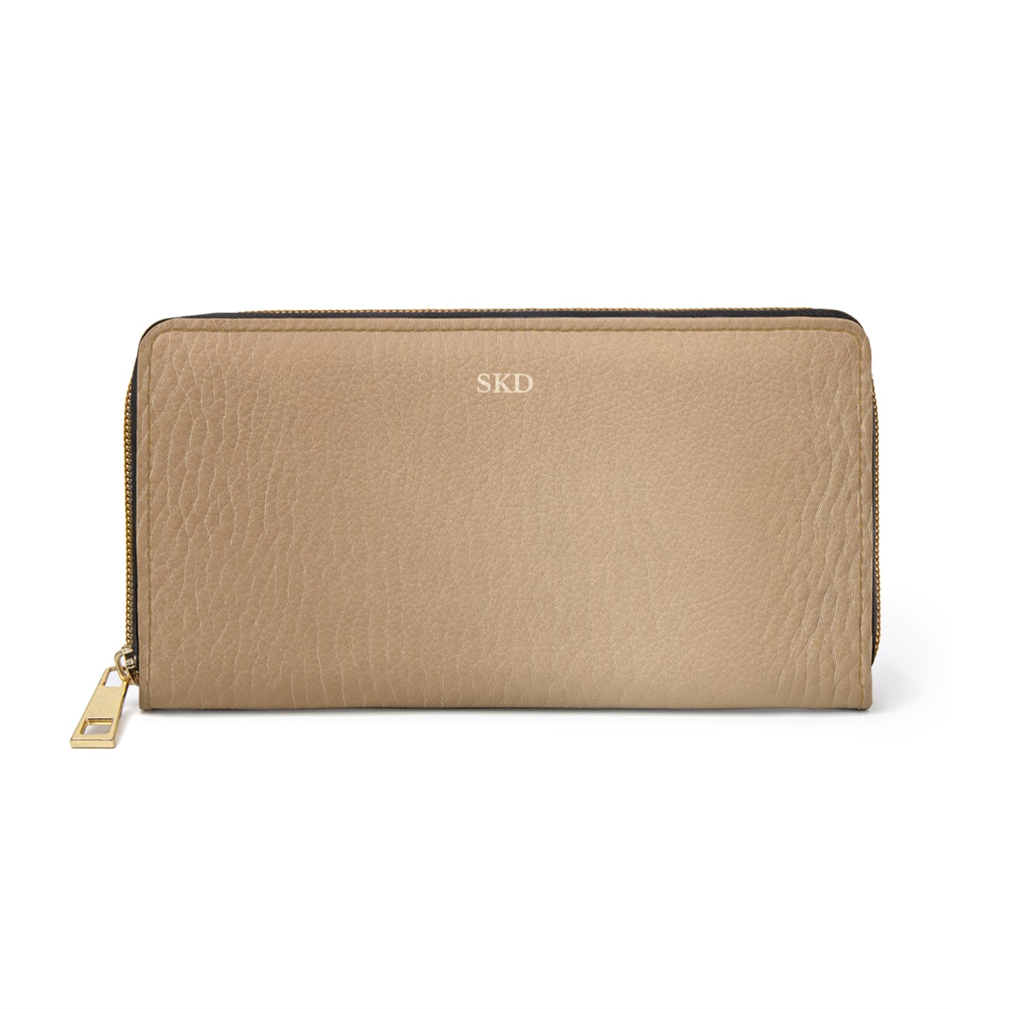Tawny Reserve | Rich Amber Brown Zipper Wallet | Refined Everyday Luxury for the Modern Woman