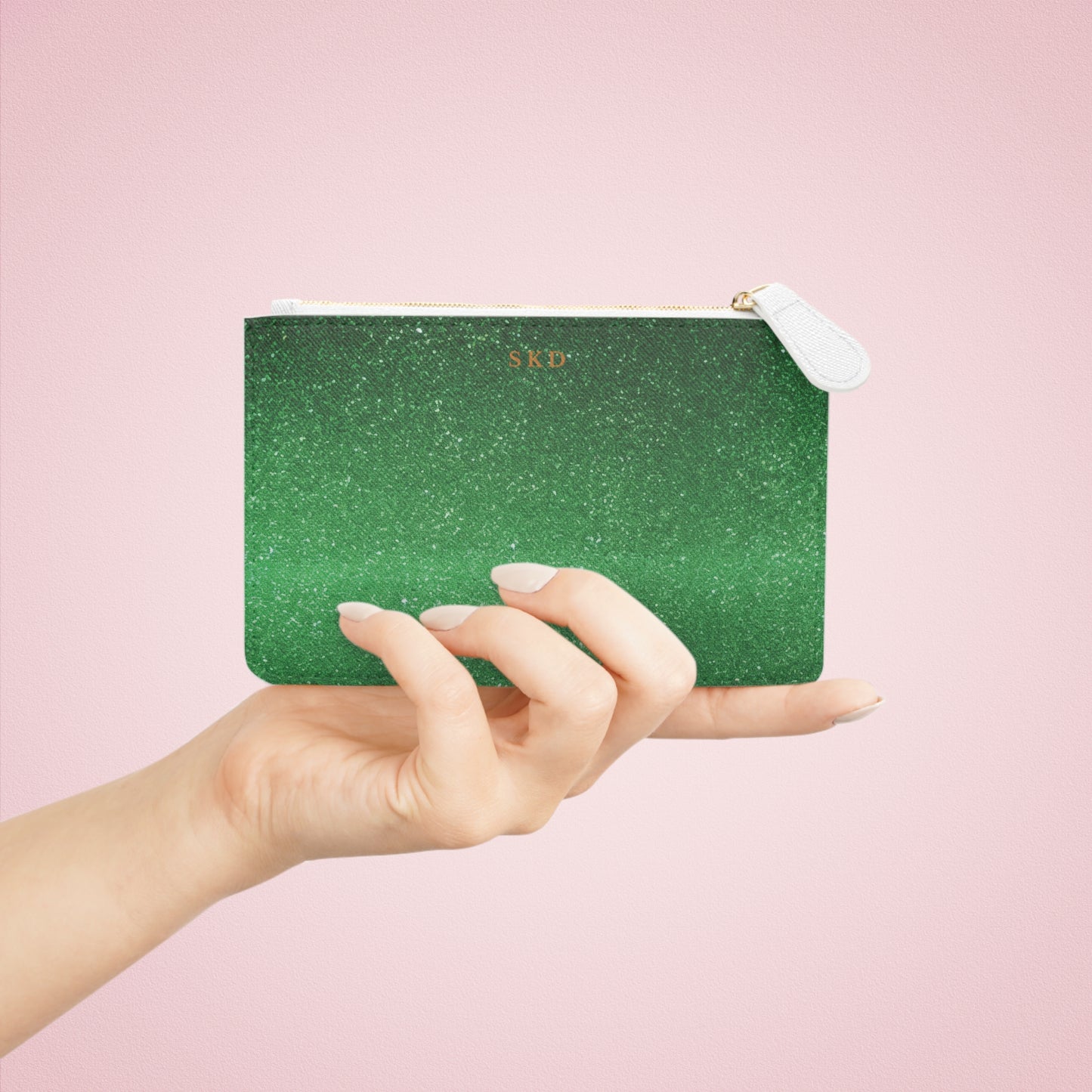 LIMITED EDITION: Emerald Enchantment | Shimmering Fairytale Mini Clutch Bag | Radiant Sophistication in Every Shade of Courage