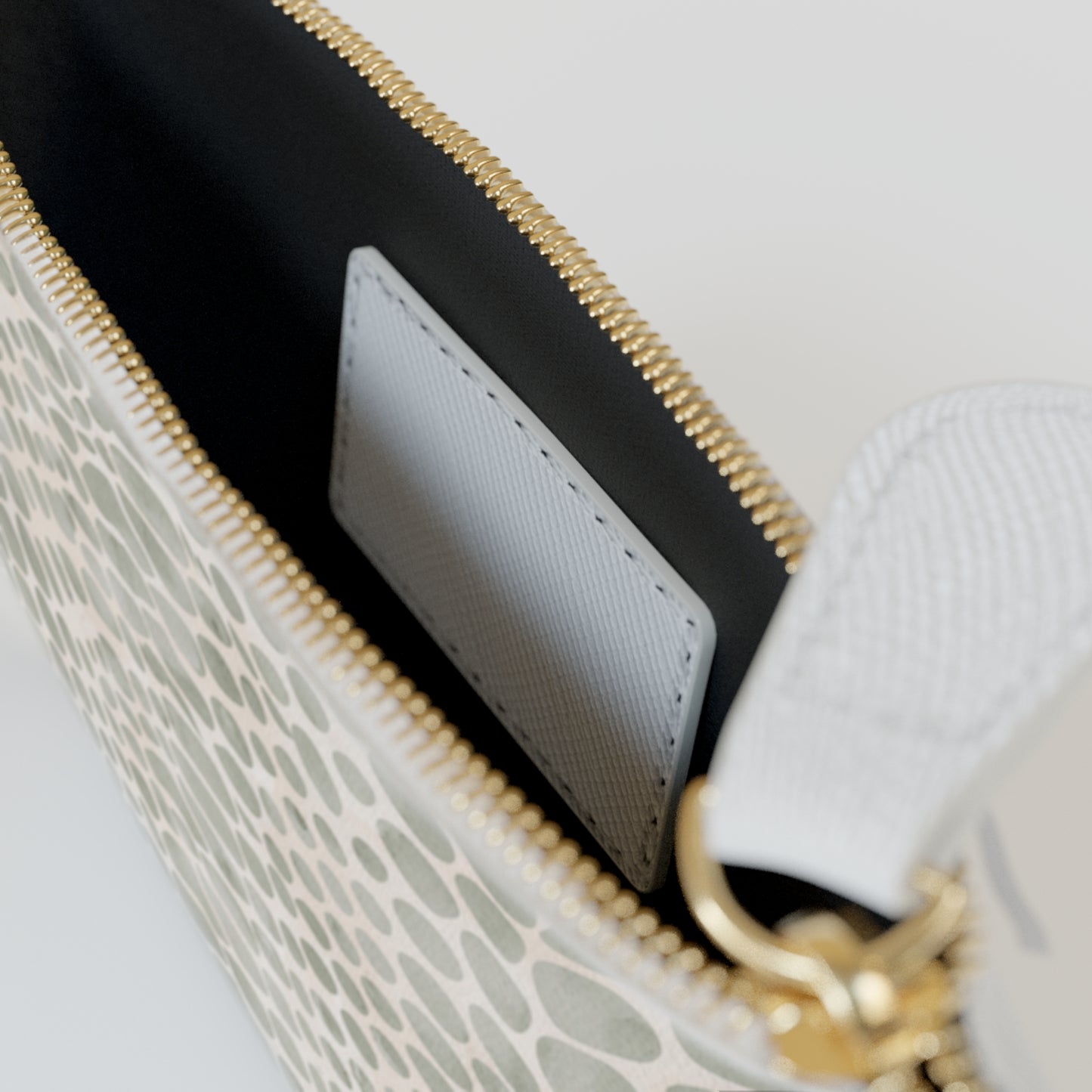 Pale Venom | Soft Taupe Faux Snake Mini Clutch Bag | Subtle Exotic Edge for Discerning Taste