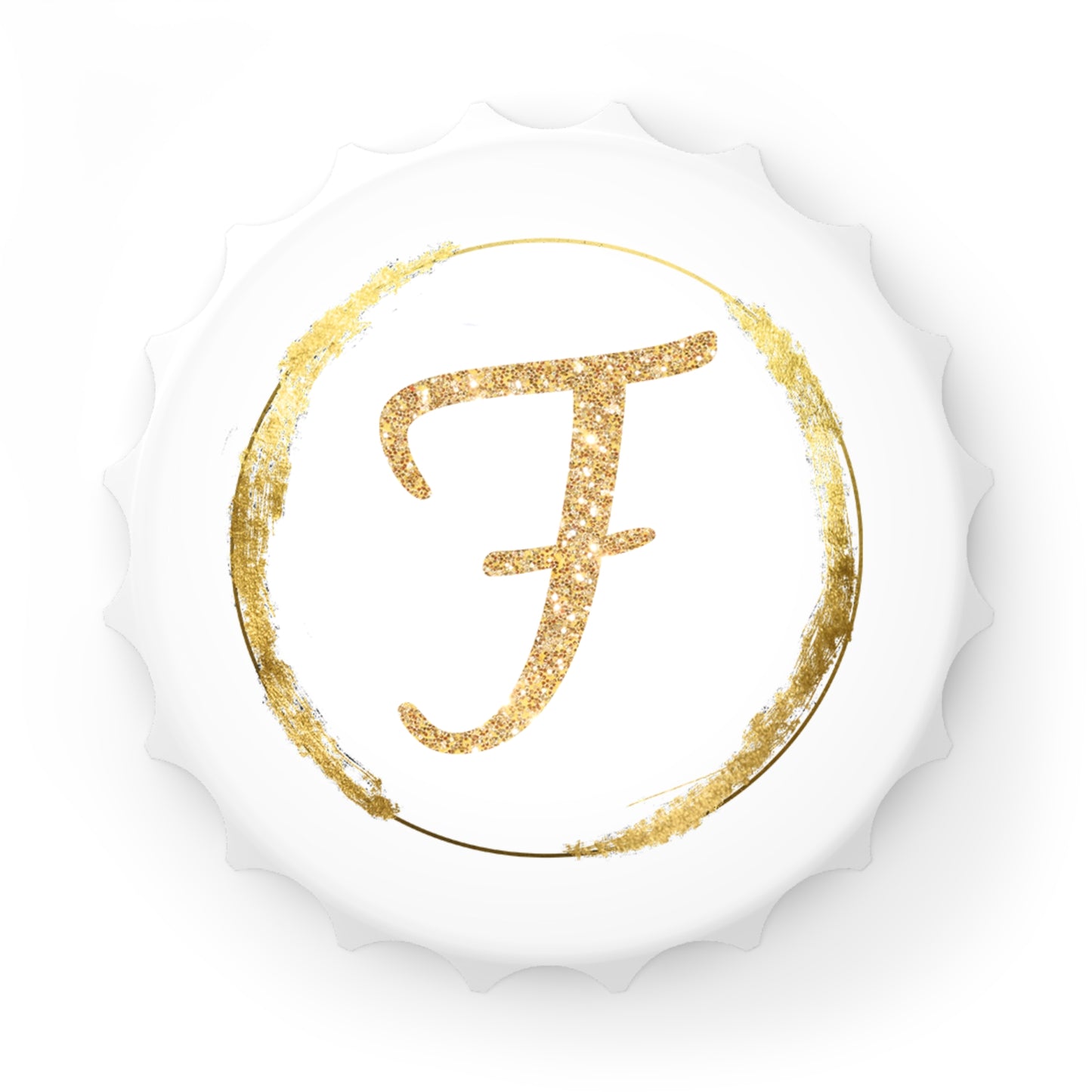 Letter F | Personalized Bottle Opener – Custom Gift for Beer Lovers & Special Occasions