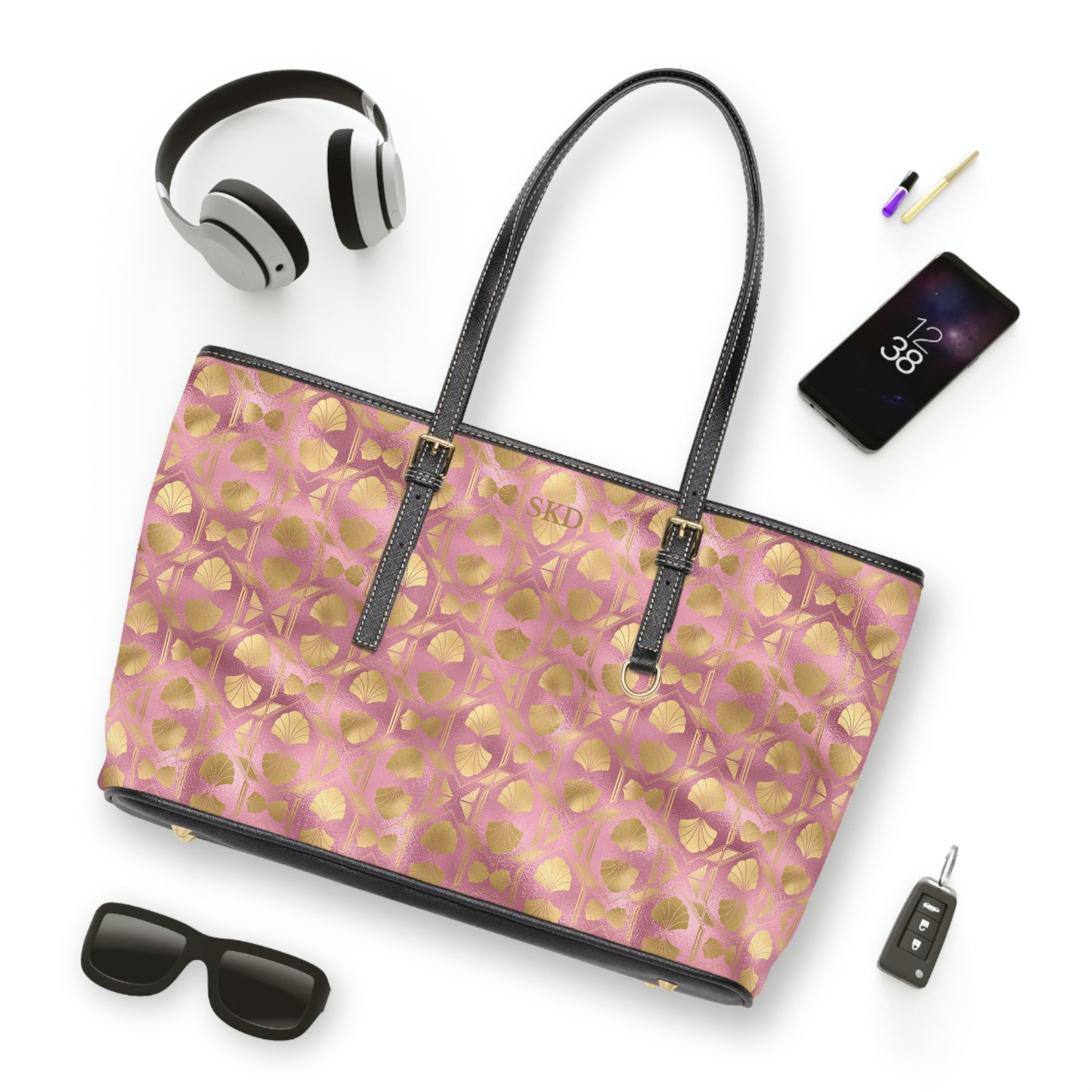 Collector's Vault: Blush Horizon | Soft Pink Smooth Shoulder Bag | Romantic Pastel Beauty for Feminine Charm