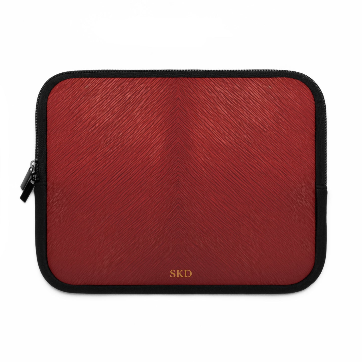 Crimson Reverie | Striking Dark Red Laptop Sleeve | Stylish Neoprene Protective Case, Water-Resistant, Lightweight & Shock-Absorbing – Perfect Tech Gift for Students & Professionals