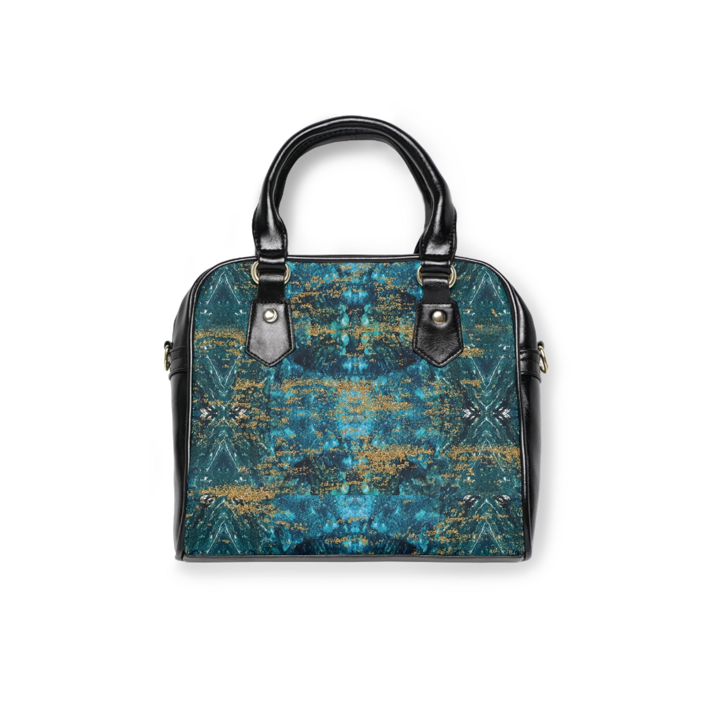 LIMITED EDITION: Celestial Reverie | Chrysocolla & Pyrite Inspired Handbag | Collector’s Vault Edition of Cleopatra’s Wise Stone