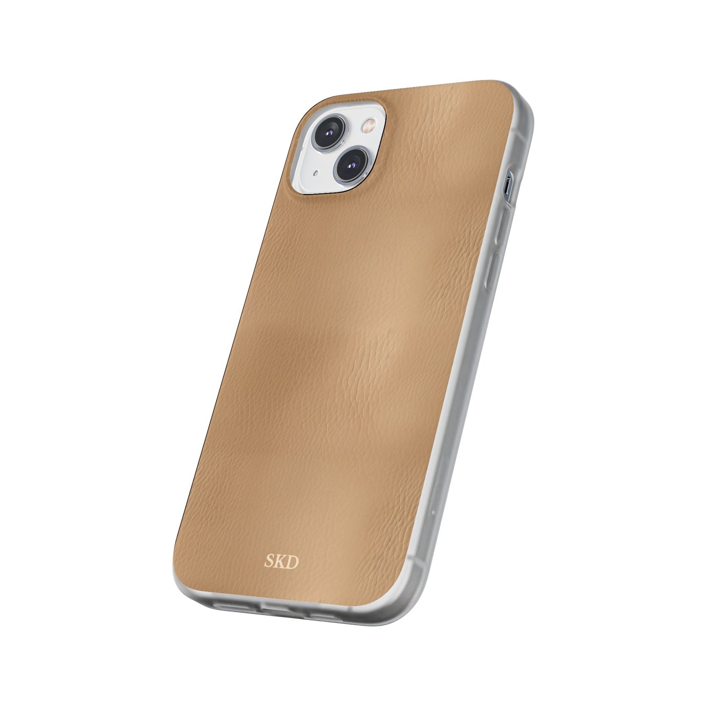 Tawny Reserve | Tan Faux Leather iPhone Case | Timeless Protection with Elevated Style