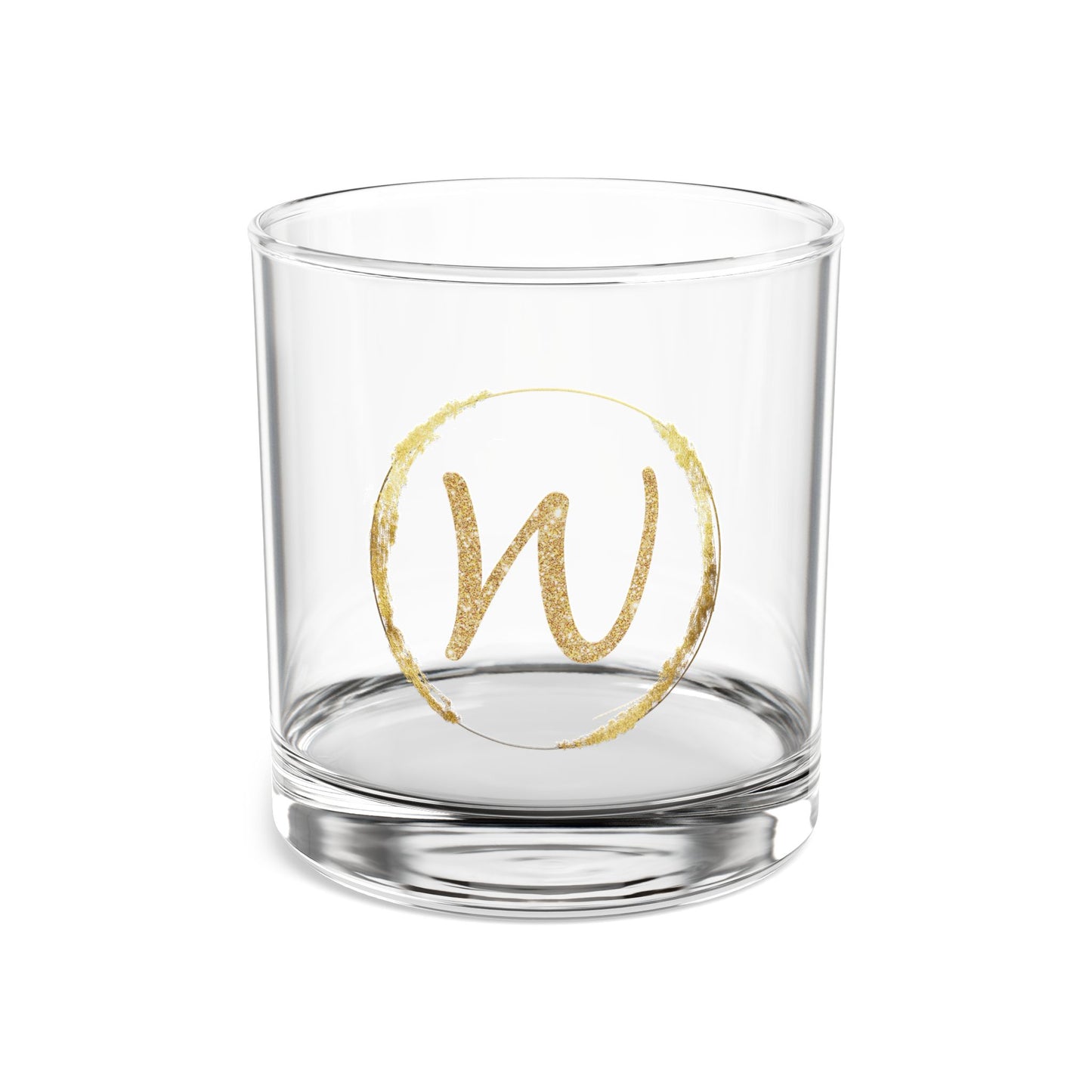 Letter W | 10oz Rocks Glass - Durable, BPA-Free, Made in the USA