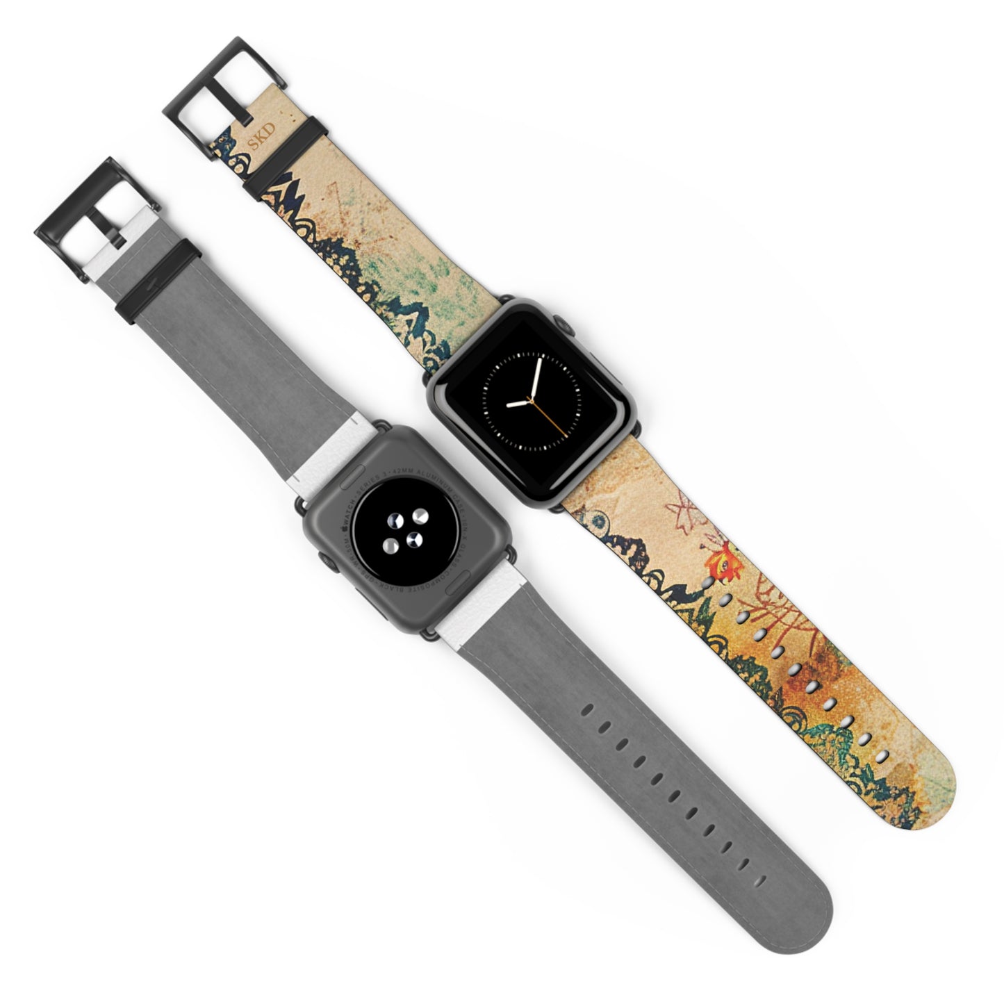 LIMITED EDITION: Timeless Tapestry | Vintage Floral Apple Watch Band (RoHS, REACH & Intertek Certified) | Stainless Steel Buckle, All Series Compatible