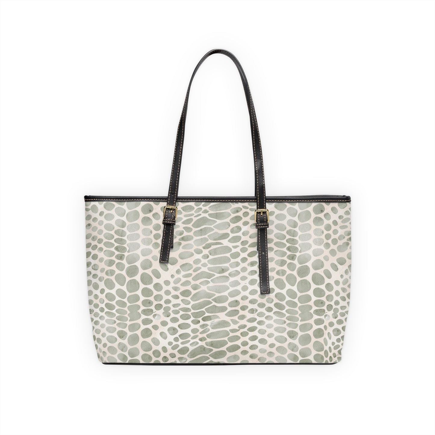 Pale Venom | Soft Taupe Faux Snake Shoulder Bag | Subtle Exotic Edge for Discerning Taste
