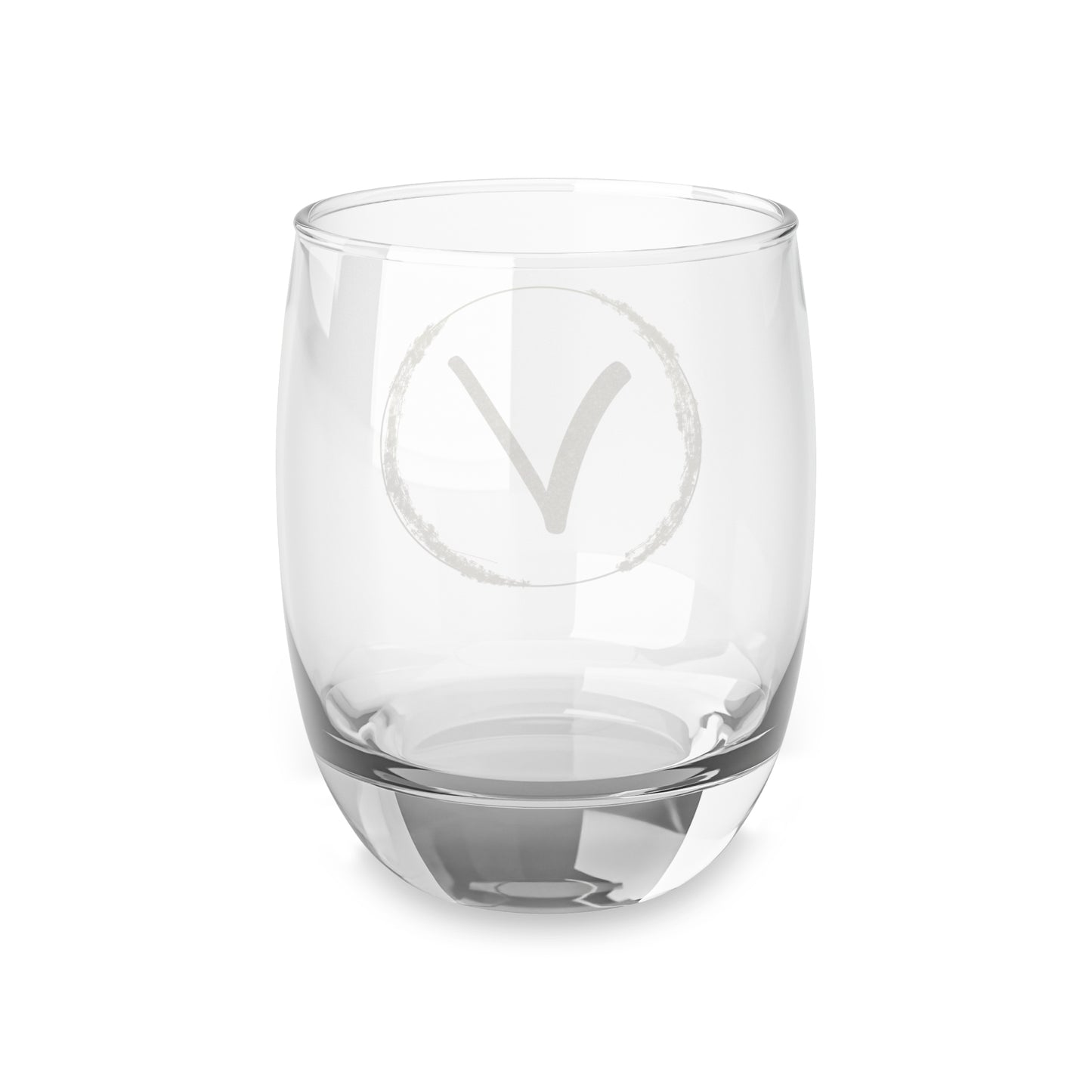 Letter V | Custom 6oz Whiskey Glass – Perfect Personalized Gift, Bar Essential, or Event Prop