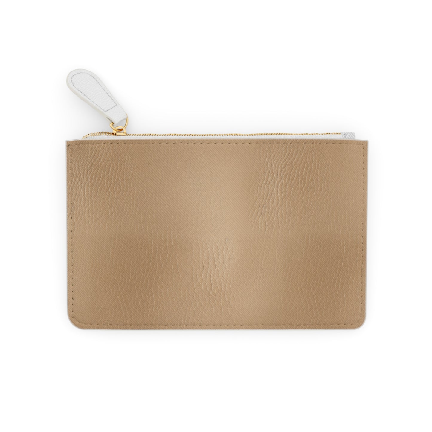 Tawny Reserve | Smooth Tan Faux Leather Mini Clutch Bag | Warm Neutral Essential for Refined Style