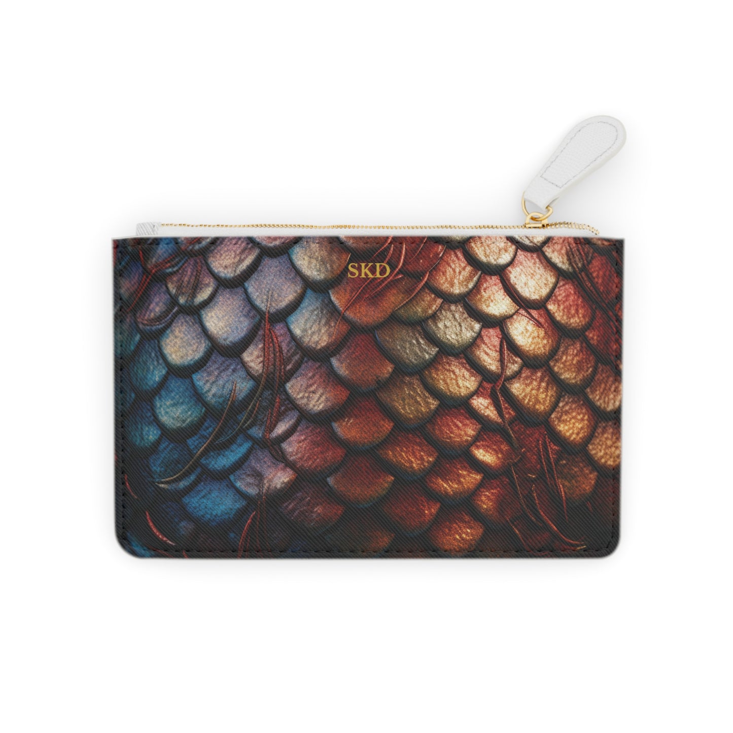LIMITED EDITION: Enchanting Mystique | Multi-Color Dragon Scale Mini Clutch Bag | Captivating Elegance for Evening Affairs