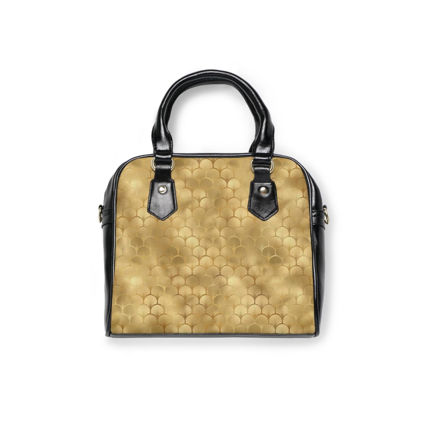 Vault Exclusive: Gold Horizon | Metallic Gold Smooth Shoulder Bag | Sunlit Glamour for Every Celebration