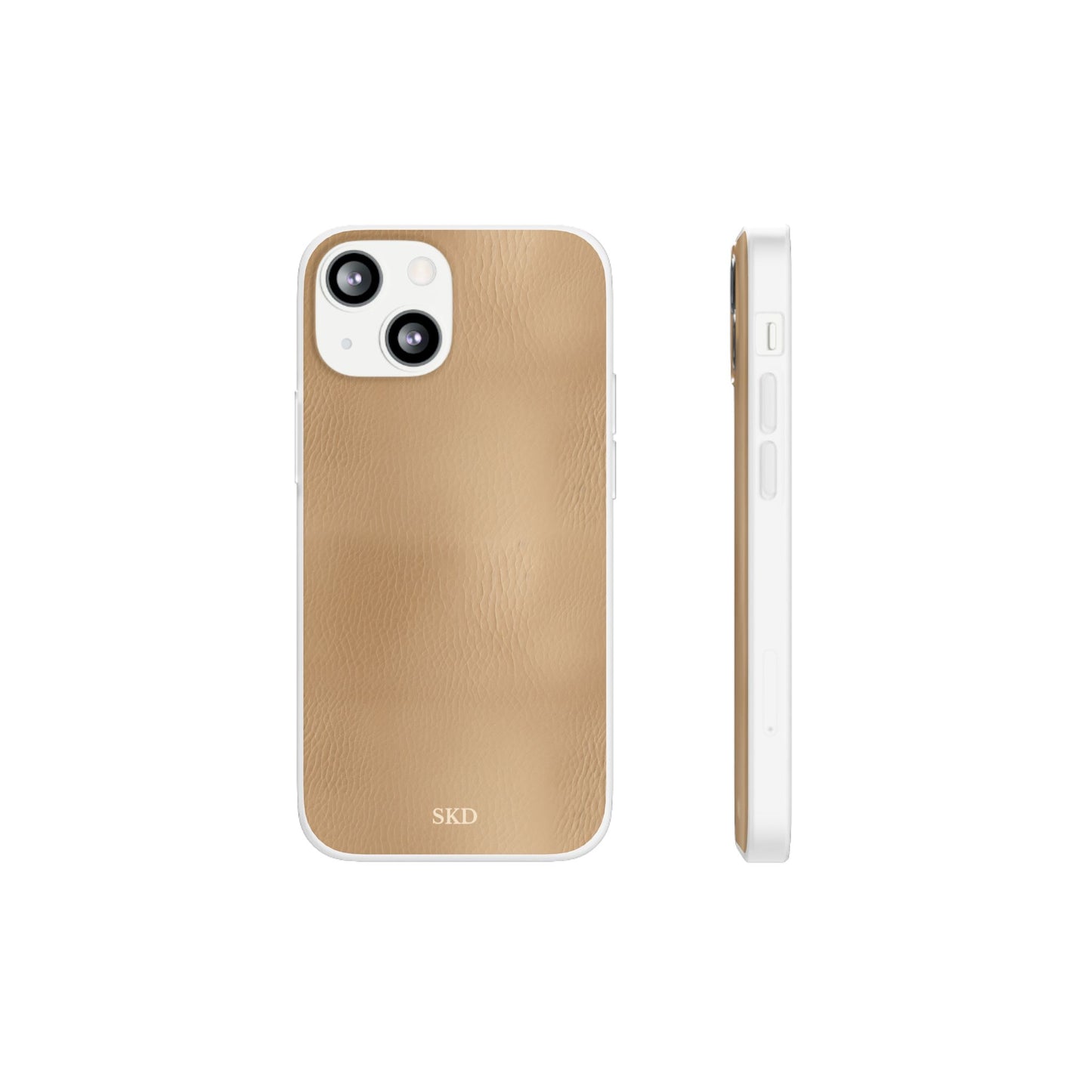 Tawny Reserve | Tan Faux Leather iPhone Case | Timeless Protection with Elevated Style