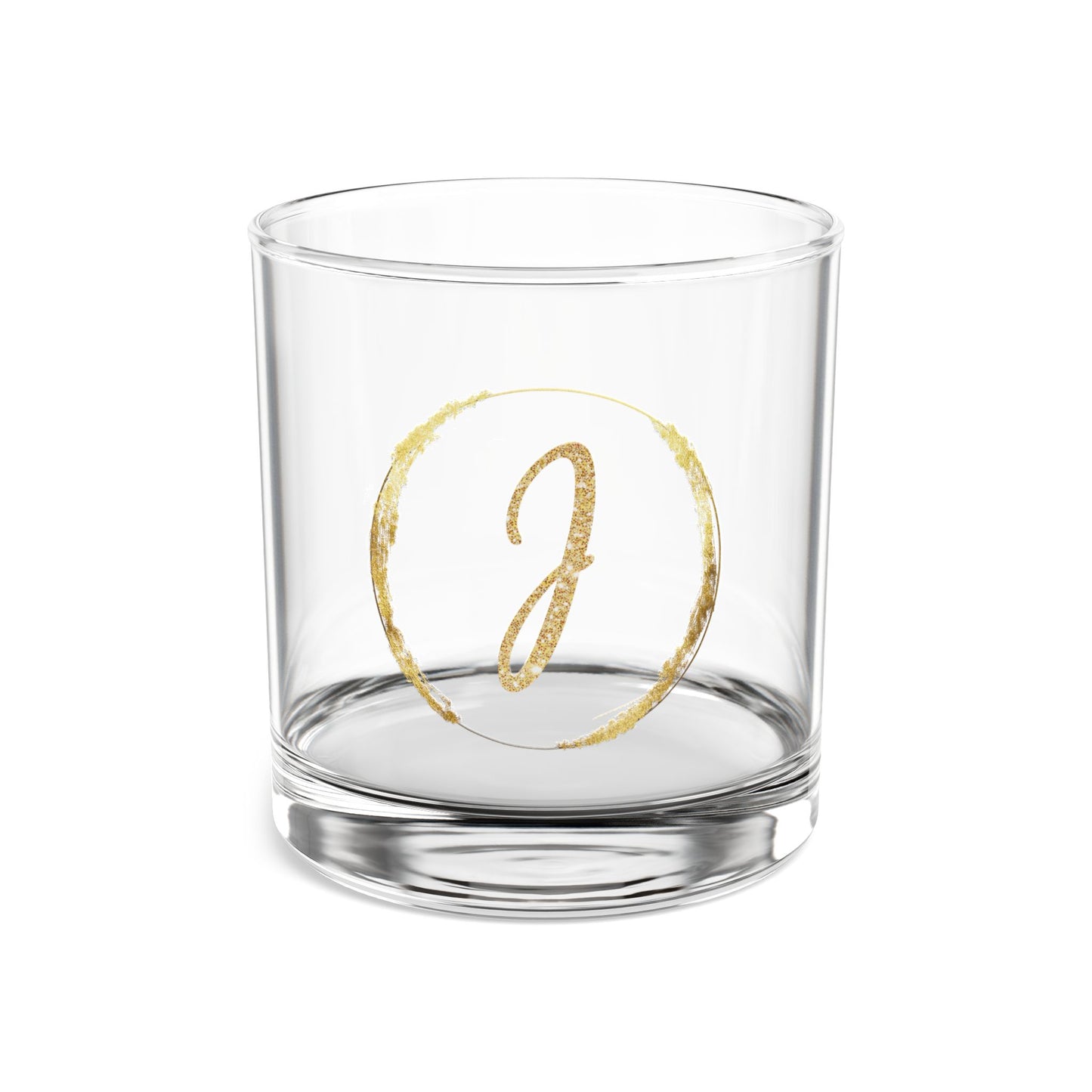 Letter J | 10oz Rocks Glass - Durable, BPA-Free, Made in the USA