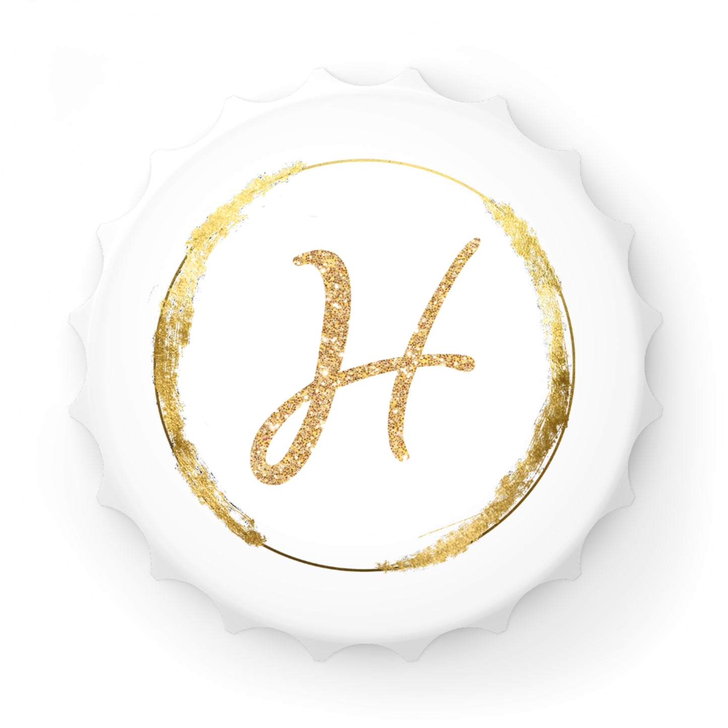 Letter H | Personalized Bottle Opener – Custom Gift for Beer Lovers & Special Occasions
