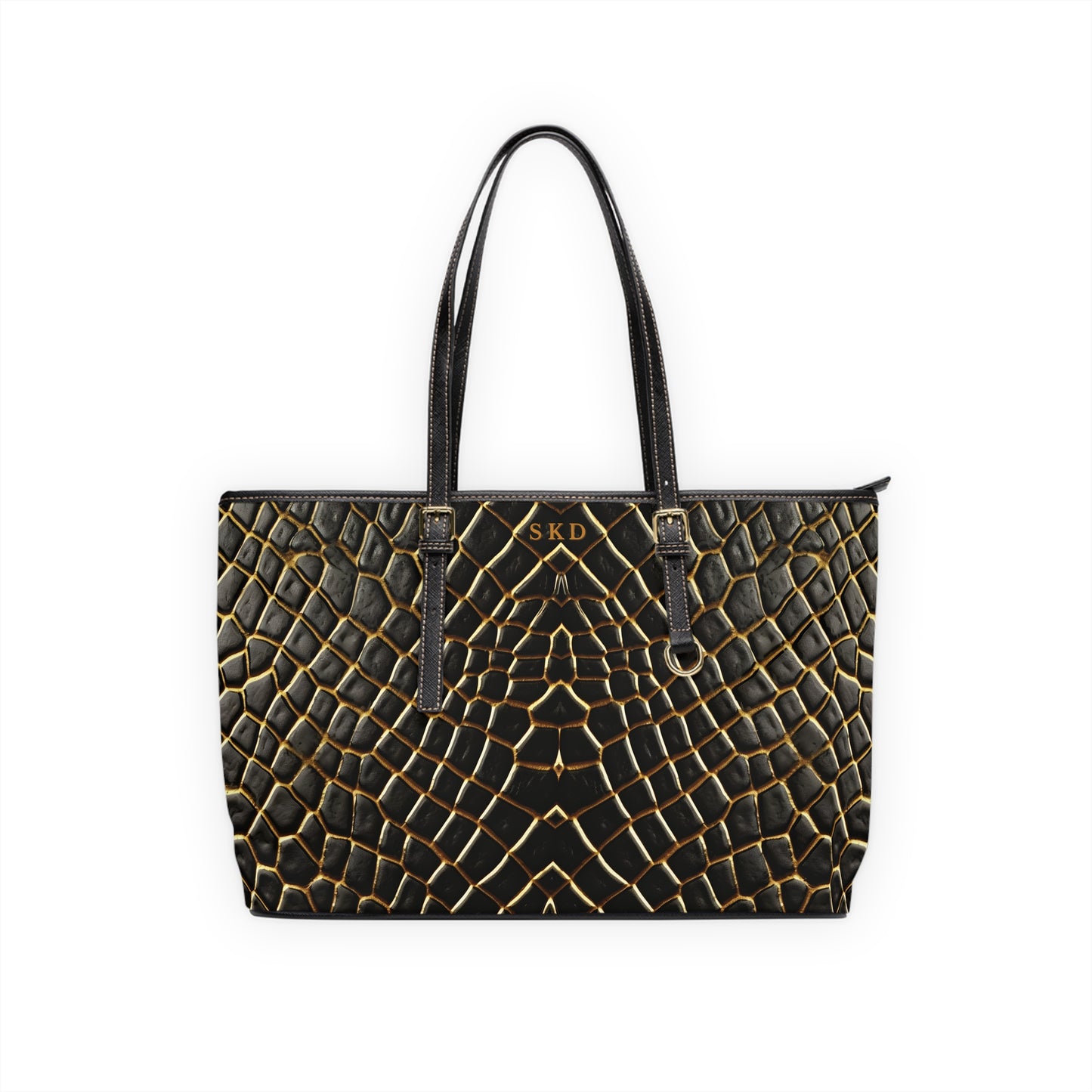 LIMITED EDITION: Obsidian Venom | Striking Black & Gold Shoulder Bag | Striking Statement Piece for Bold & Elegant Women