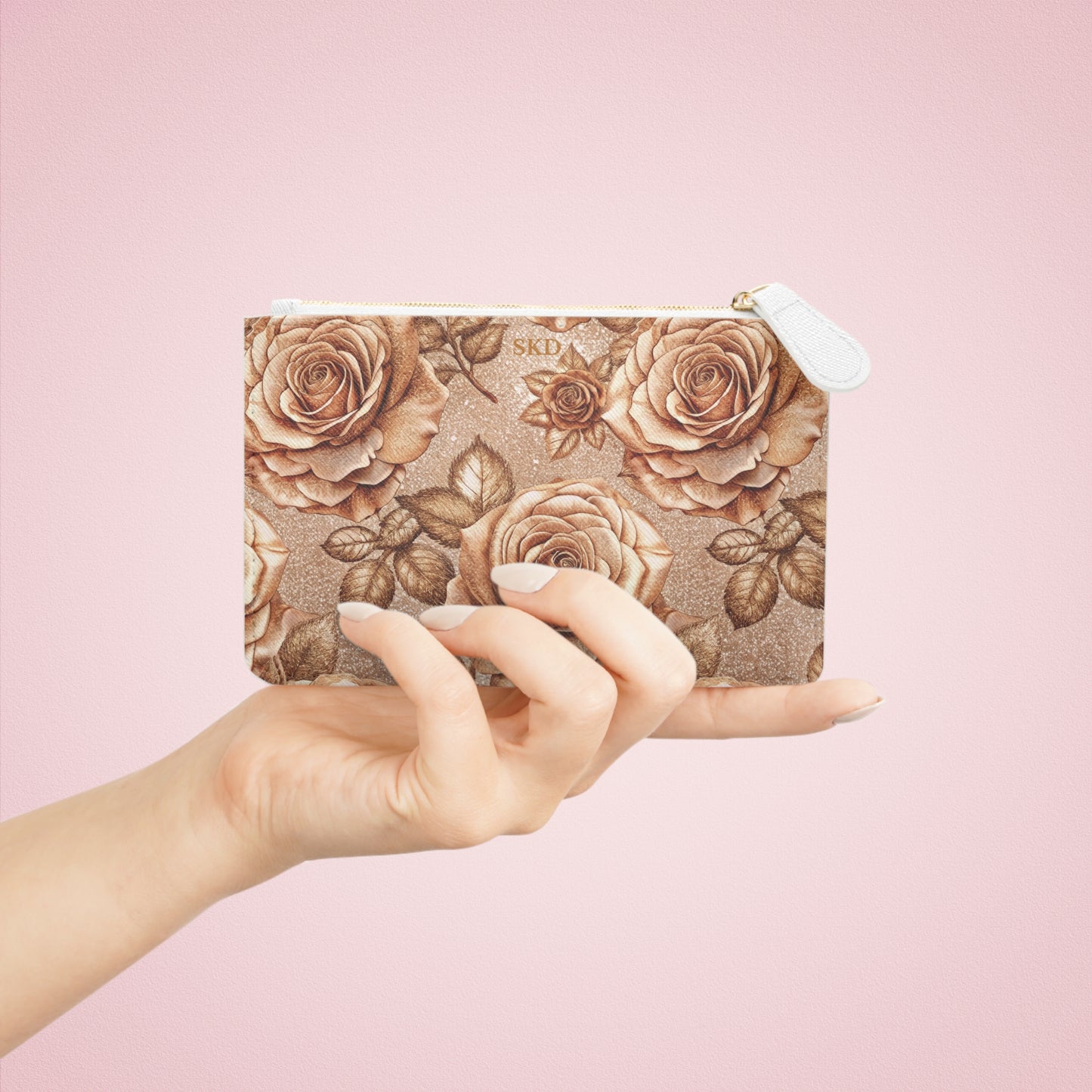 Vault Exclusive: Sepine Elegance | Sweet Rose Mini Clutch Bag | Luxury for Nature-Inspired Glam