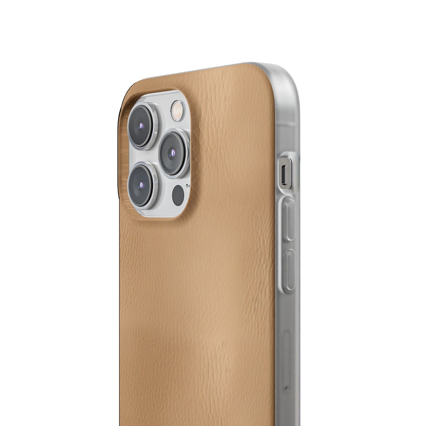 Tawny Reserve | Tan Faux Leather iPhone Case | Timeless Protection with Elevated Style