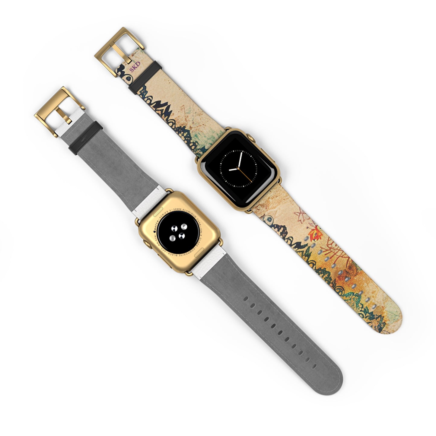 LIMITED EDITION: Timeless Tapestry | Vintage Floral Apple Watch Band (RoHS, REACH & Intertek Certified) | Stainless Steel Buckle, All Series Compatible