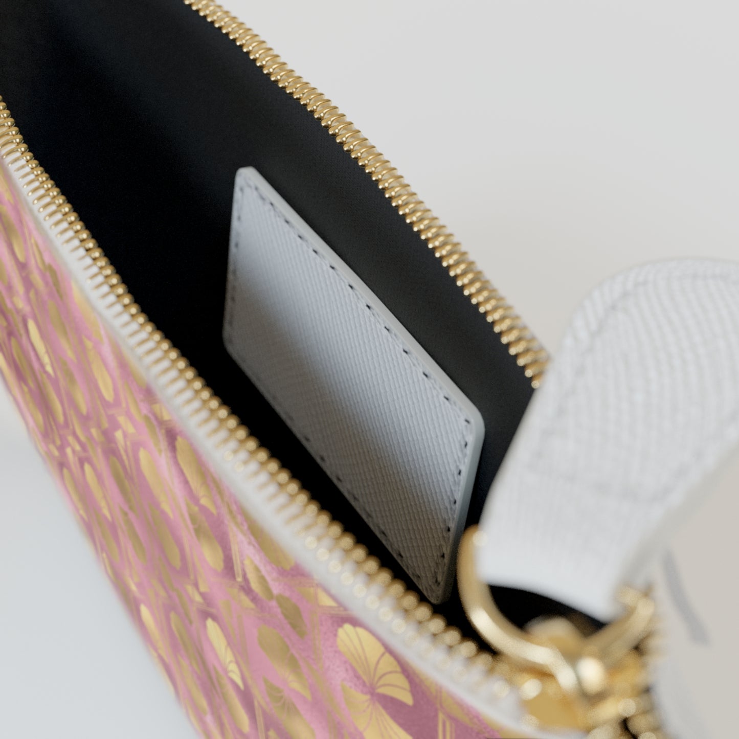Collector's Vault: Blush Horizon | Soft Pink Smooth Mini Clutch Bag | Romantic Pastel Beauty for Feminine Charm