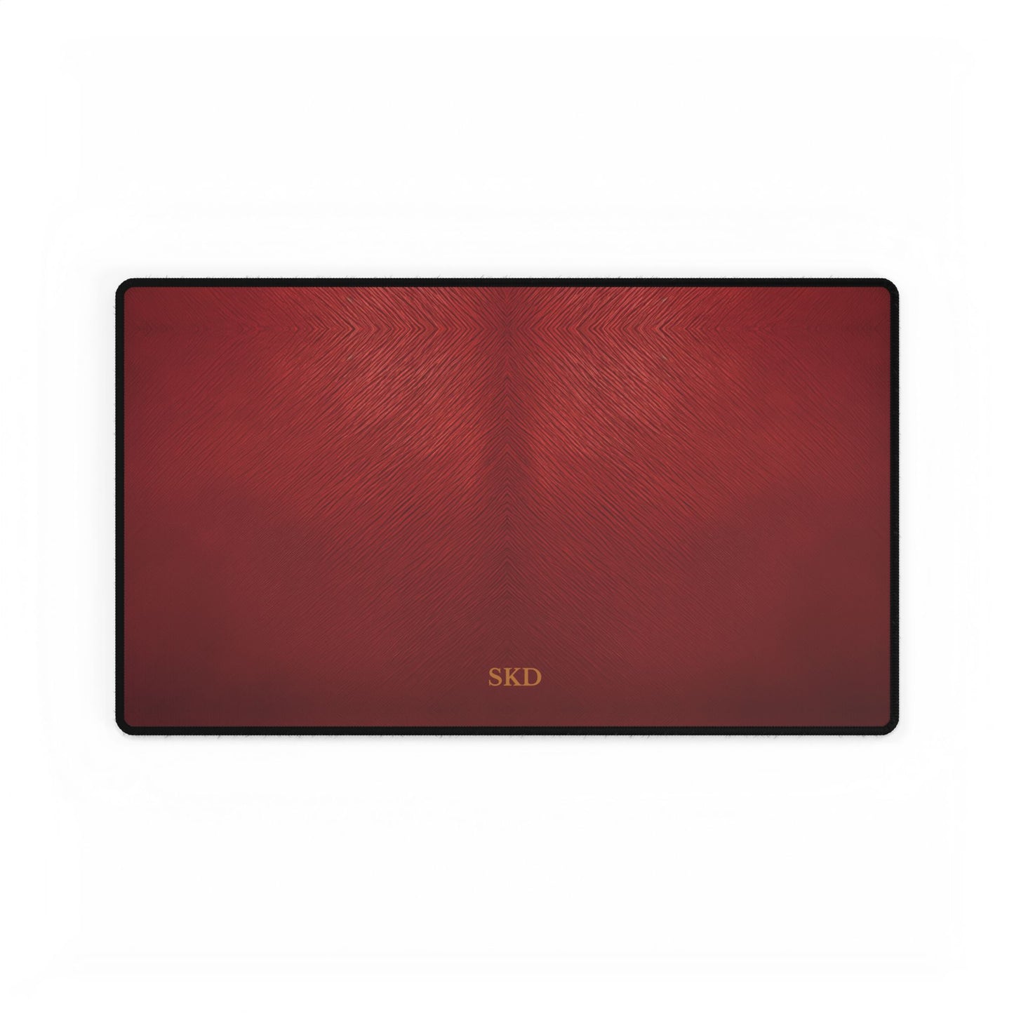 Crimson Reverie | Striking Dark Red Computer Desk Mat | Non-Slip Rubber Base, Smooth Surface for Home Office, Gaming & Creative Spaces