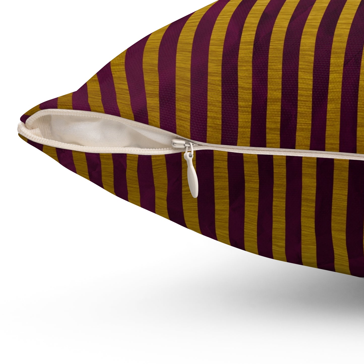 Luxury Stripes | Custom Spun Polyester Square Pillow | Stylish Double-Sided Home Décor Accent for a Personalized Touch