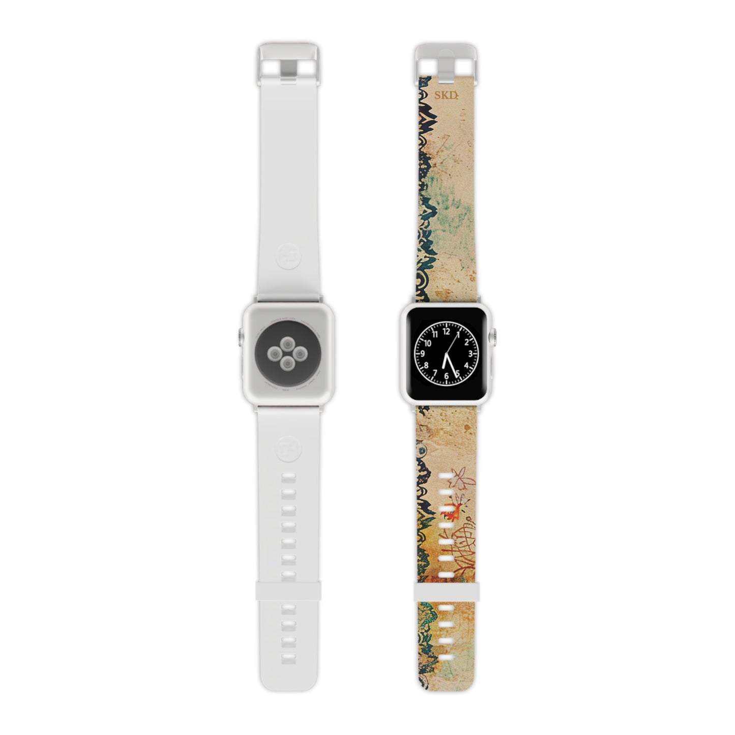 LIMITED EDITION: Timeless Tapestry | Digital Couture Vintage Floral Apple Watch Band | Adjustable Strap, Sweat-Resistant & Compatible with All Series