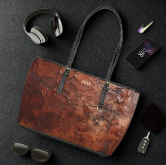 Collector's Vault: Monarch Dynasty | Deep Earth Patina Shoulder Bag | Regal Statement for Distinctive Taste