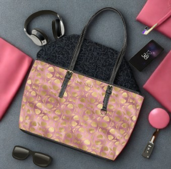 Collector's Vault: Blush Horizon | Soft Pink Smooth Shoulder Bag | Romantic Pastel Beauty for Feminine Charm