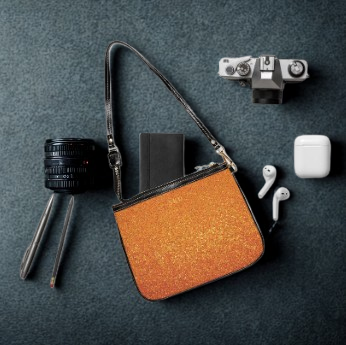 LIMITED EDITION: Solaris Ember | Sun-Forged Small Shoulder Bag | Radiance Awakened from Daylight to Dusk