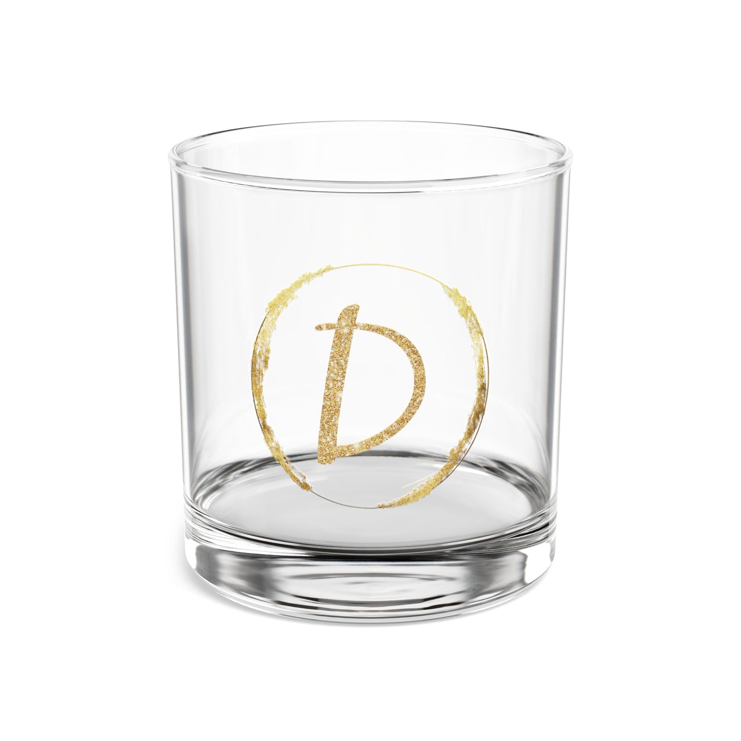 Letter D | 10oz Rocks Glass - Durable, BPA-Free, Made in the USA