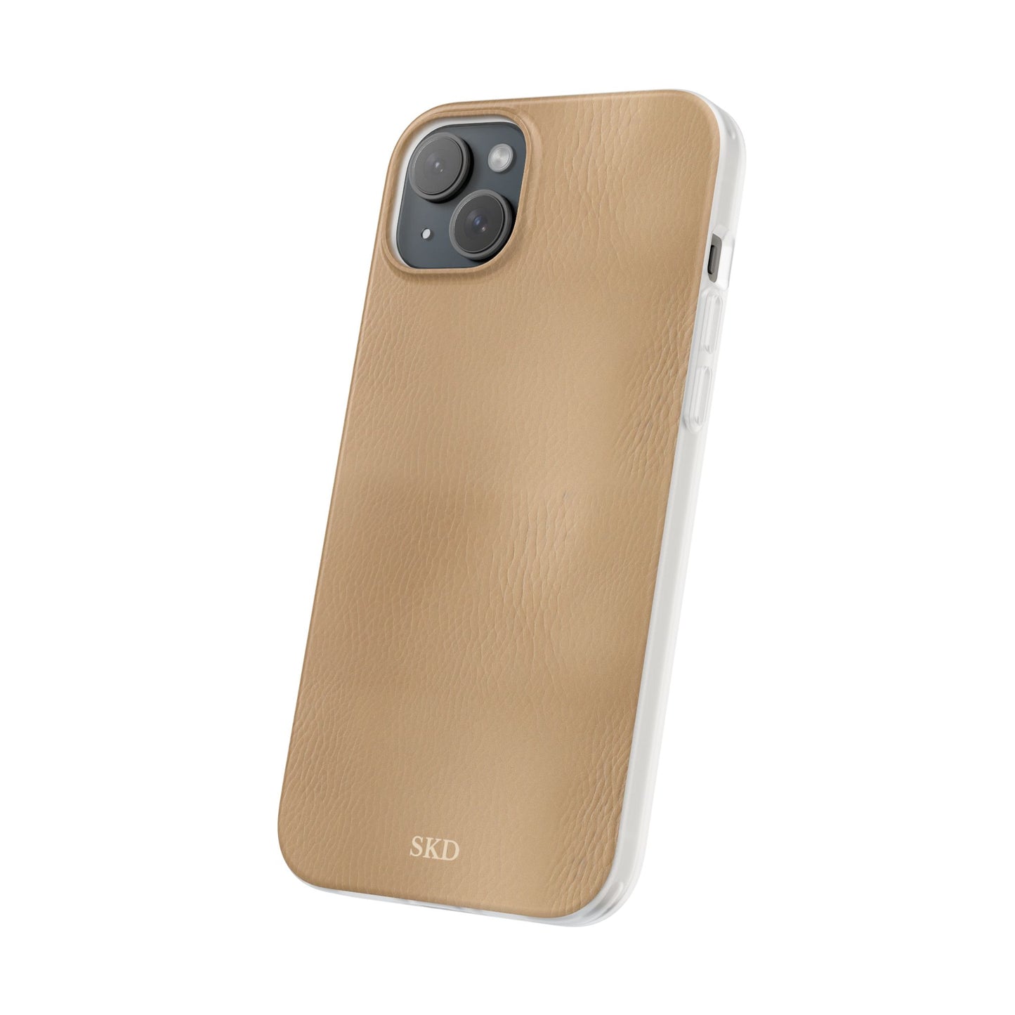 Tawny Reserve | Tan Faux Leather iPhone Case | Timeless Protection with Elevated Style