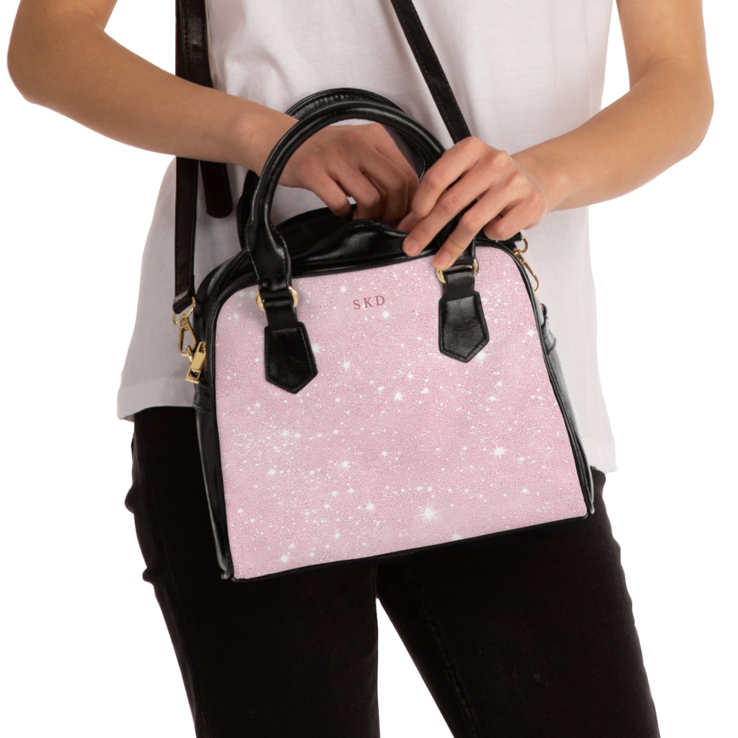 LIMITED EDITION: Stardust Enchantment | Luminous Rose Handbag | Radiant Grace From The Light Within