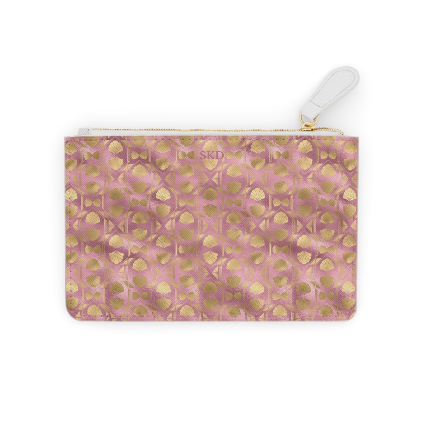 Collector's Vault: Blush Horizon | Soft Pink Smooth Mini Clutch Bag | Romantic Pastel Beauty for Feminine Charm
