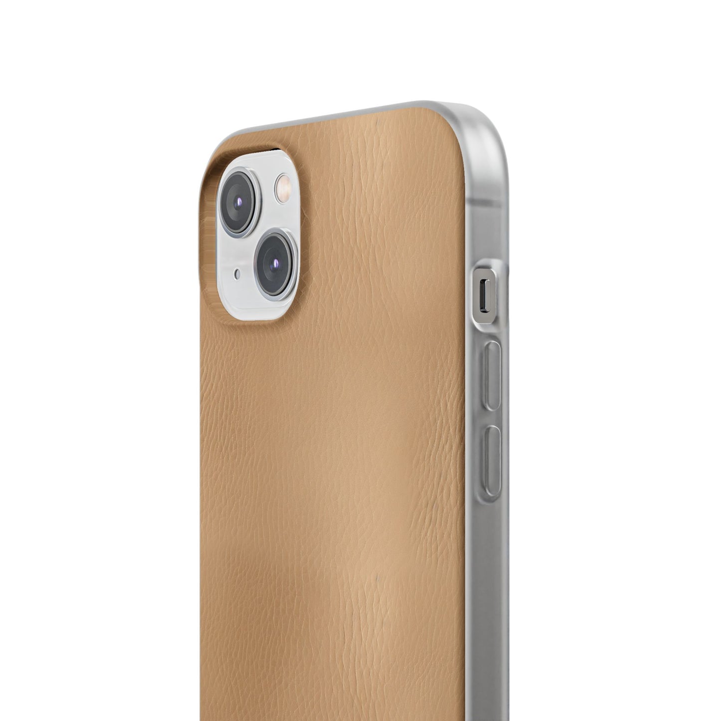 Tawny Reserve | Tan Faux Leather iPhone Case | Timeless Protection with Elevated Style