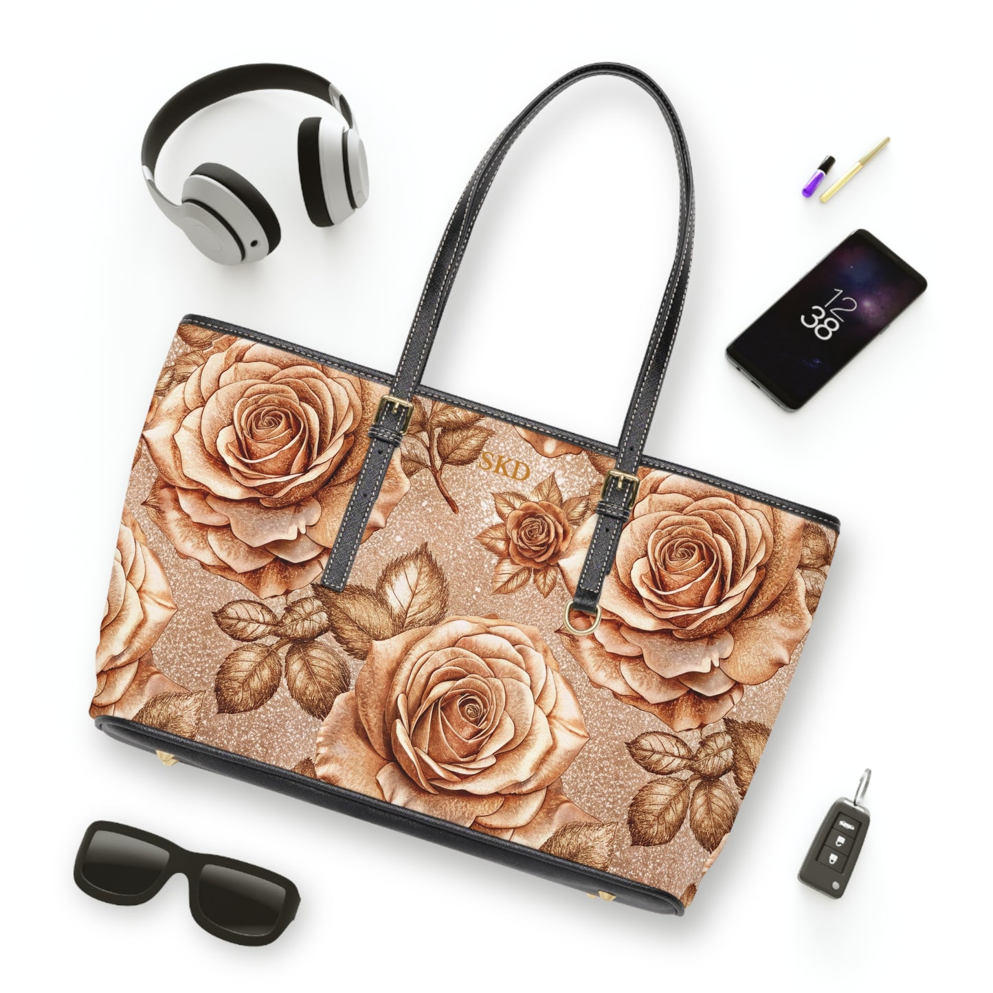 Vault Exclusive: Sepine Elegance | Sweet Rose Shoulder Bag | Luxury for Nature-Inspired Glamour