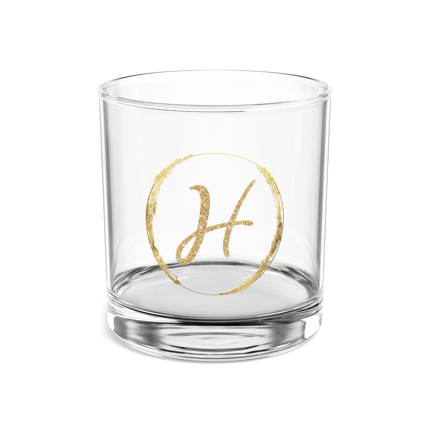 Letter H | 10oz Rocks Glass - Durable, BPA-Free, Made in the USA