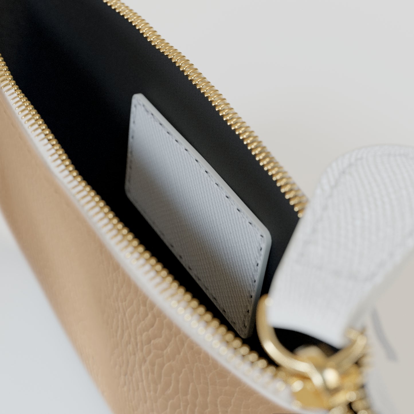 Tawny Reserve | Smooth Tan Faux Leather Mini Clutch Bag | Warm Neutral Essential for Refined Style