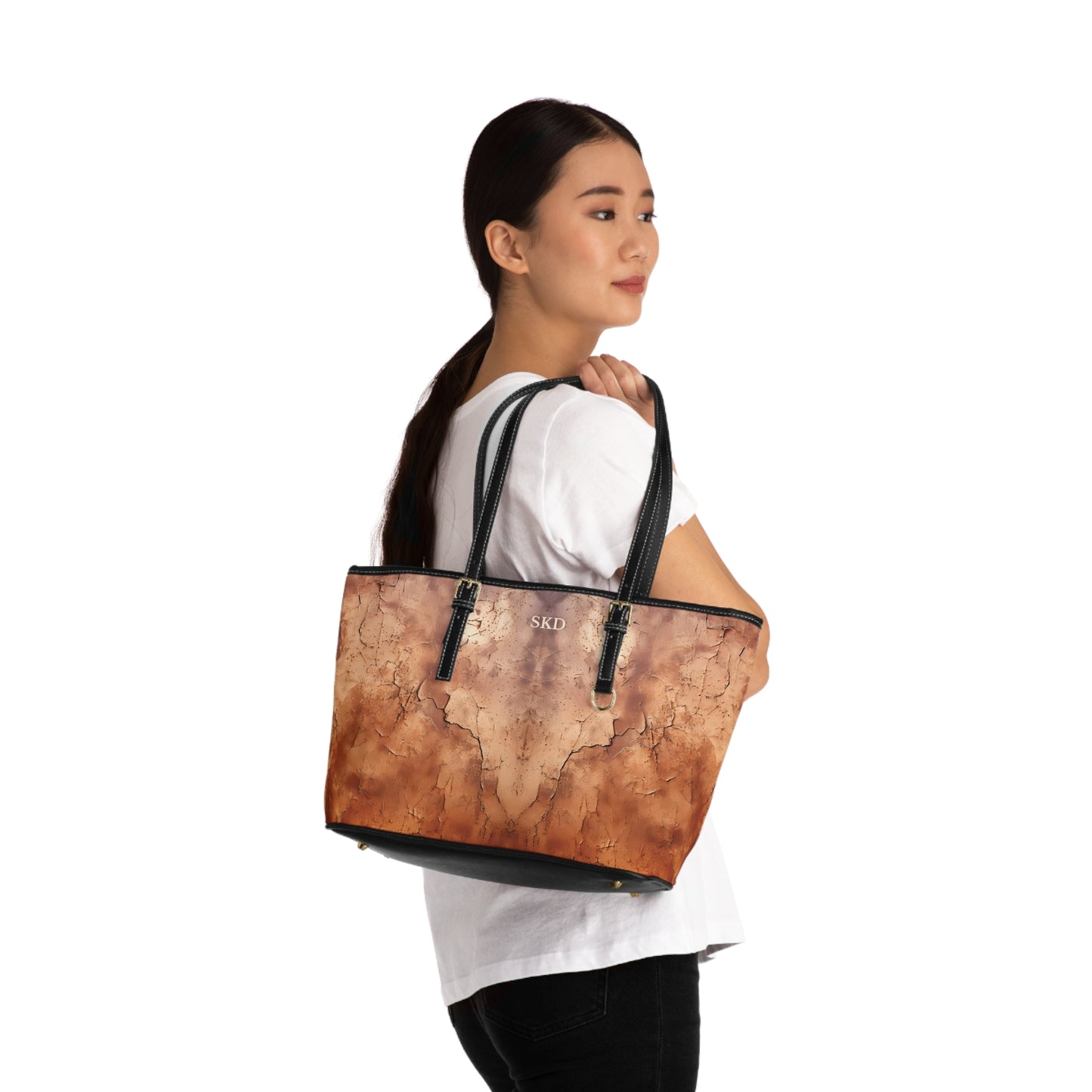 Heritage Luxe | Cognac Brown Faux Leather Shoulder Bag | Classic Sophistication with a Timeless Touch
