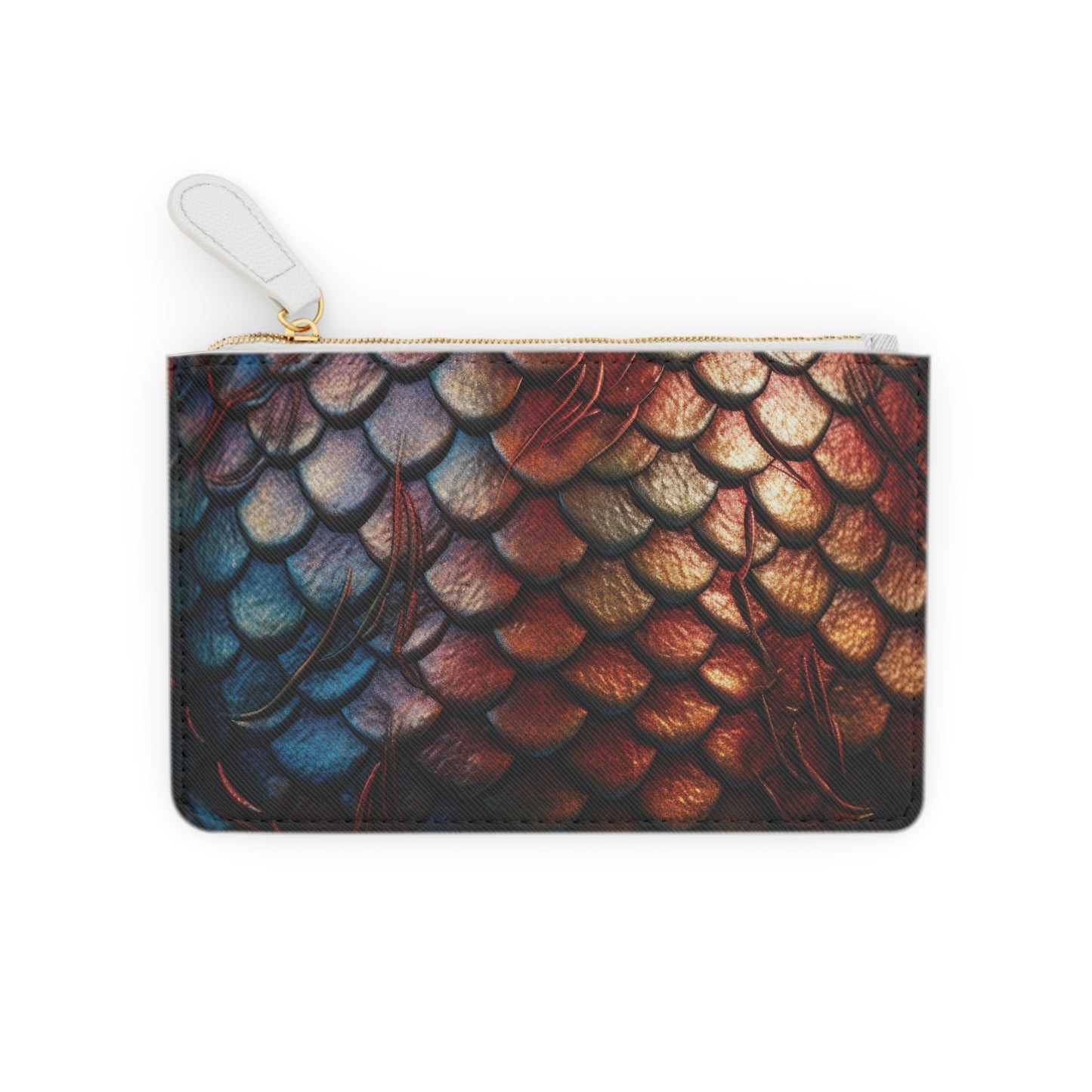 LIMITED EDITION: Enchanting Mystique | Multi-Color Dragon Scale Mini Clutch Bag | Captivating Elegance for Evening Affairs
