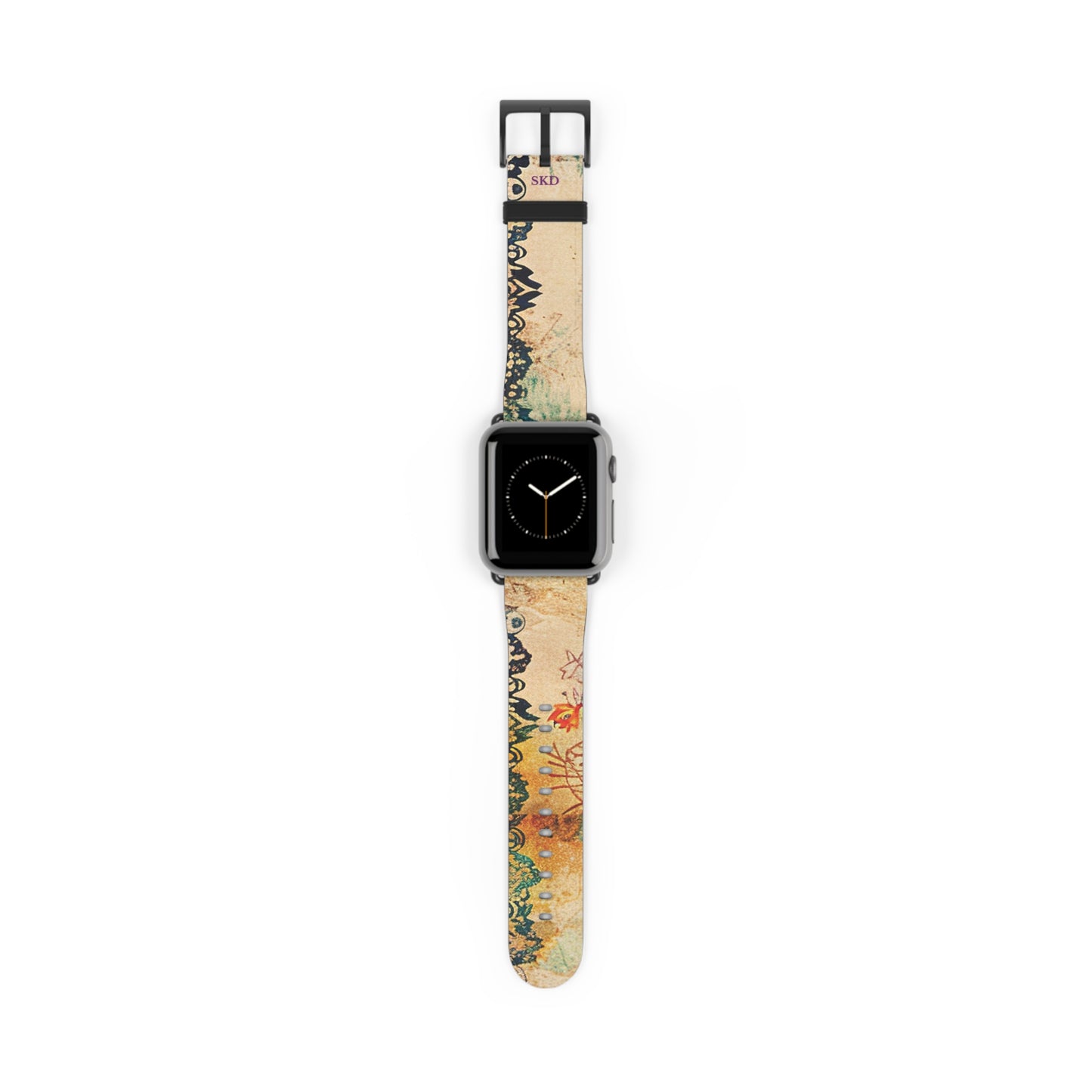 LIMITED EDITION: Timeless Tapestry | Vintage Floral Apple Watch Band (RoHS, REACH & Intertek Certified) | Stainless Steel Buckle, All Series Compatible