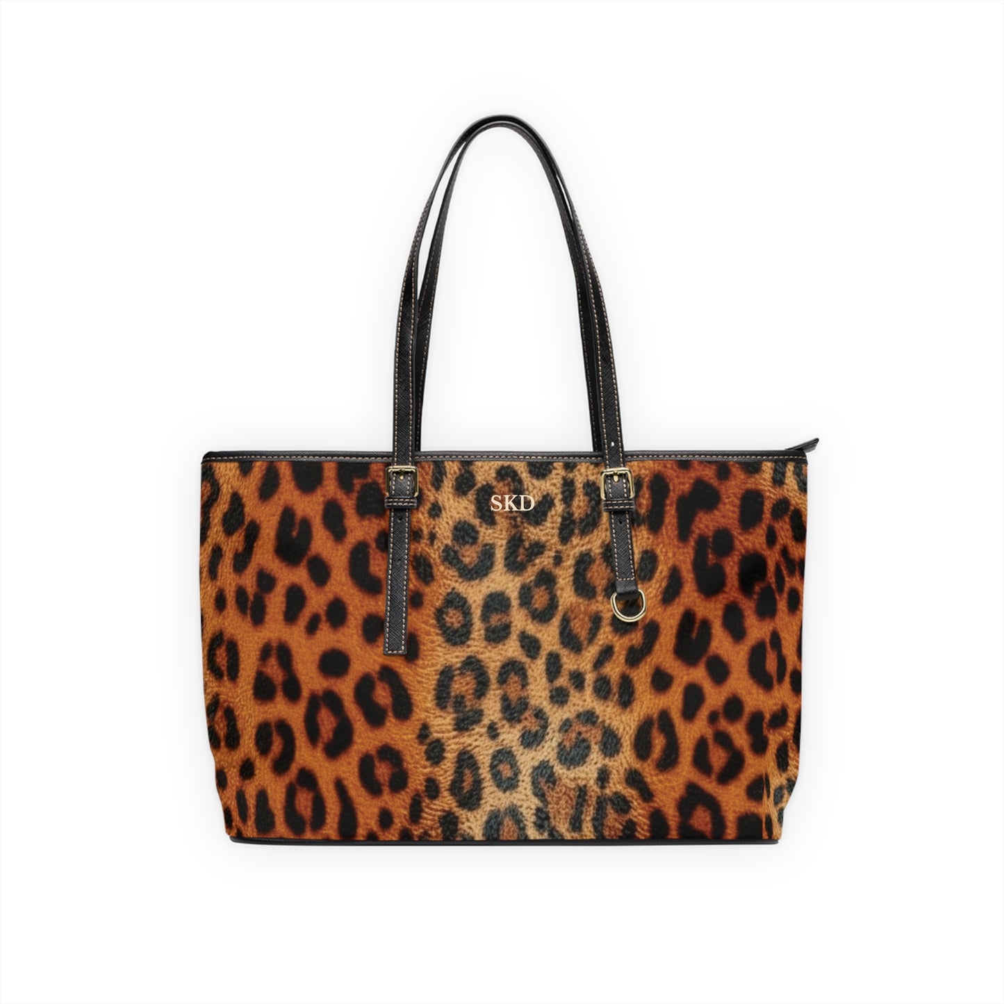 Elysian Safari | Leopard Faux Leather Shoulder Bag | Timeless Glamour with a Wild Edge