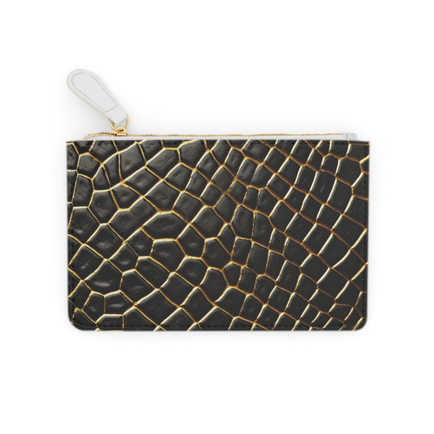 LIMITED EDITION: Obsidian Venom | Striking Black & Gold Mini Clutch Bag | Striking Statement Piece for Bold & Elegant Women