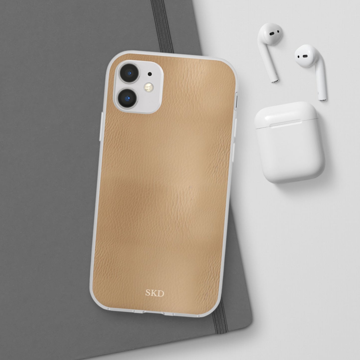 Tawny Reserve | Tan Faux Leather iPhone Case | Timeless Protection with Elevated Style
