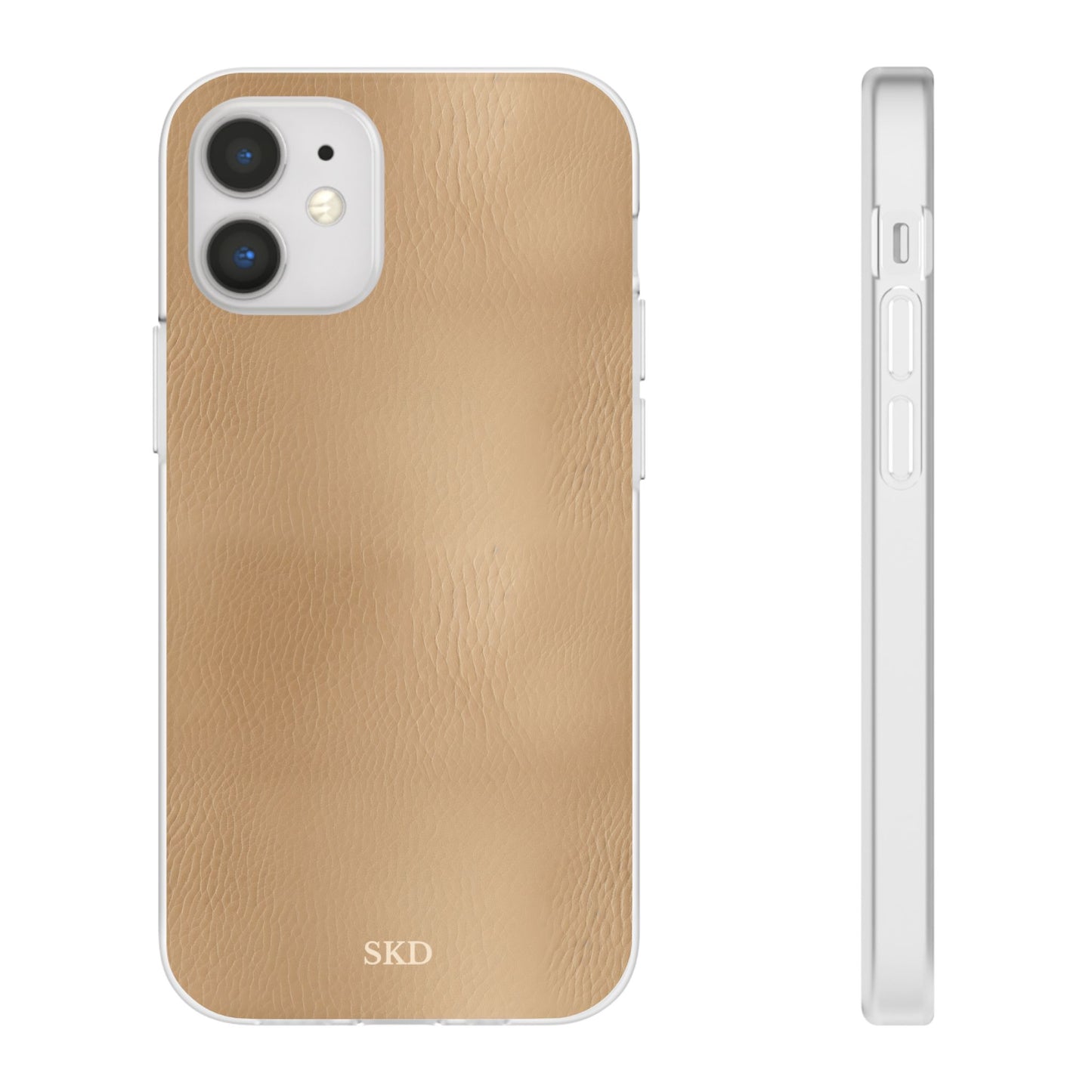Tawny Reserve | Tan Faux Leather iPhone Case | Timeless Protection with Elevated Style