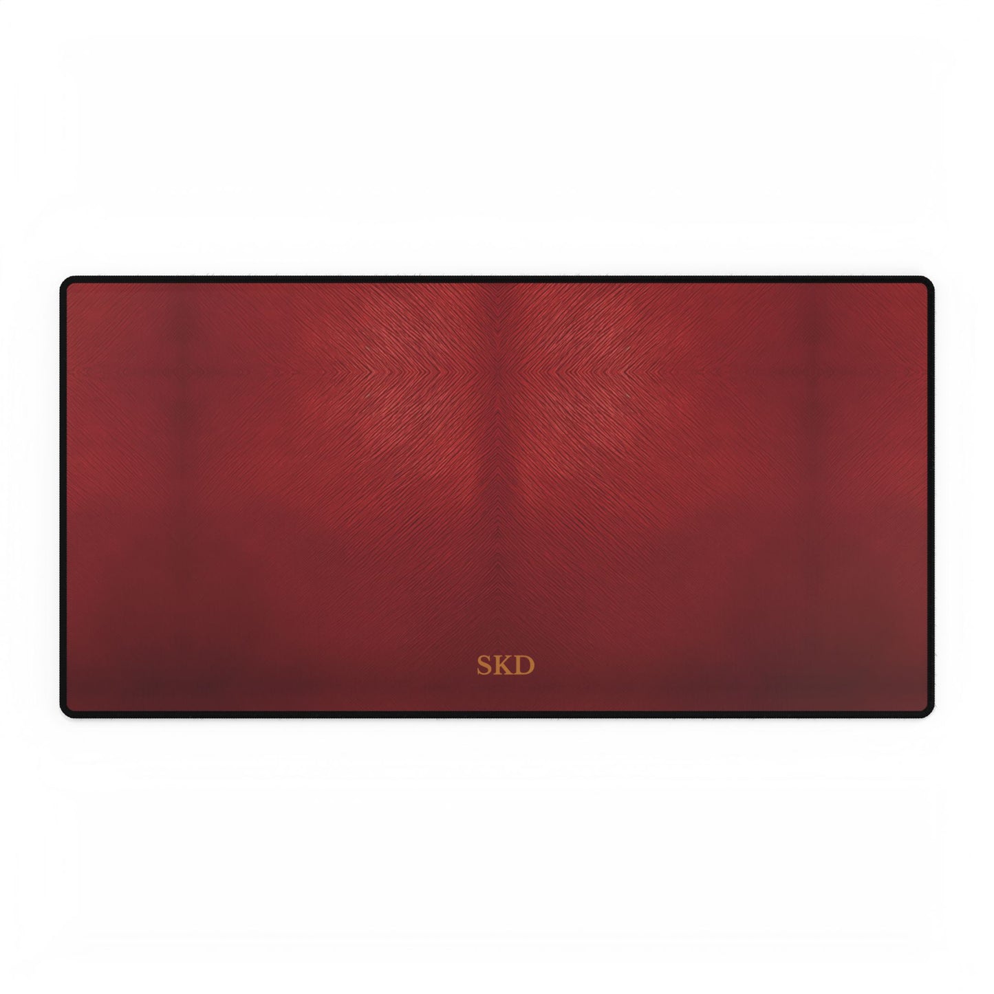 Crimson Reverie | Striking Dark Red Computer Desk Mat | Non-Slip Rubber Base, Smooth Surface for Home Office, Gaming & Creative Spaces