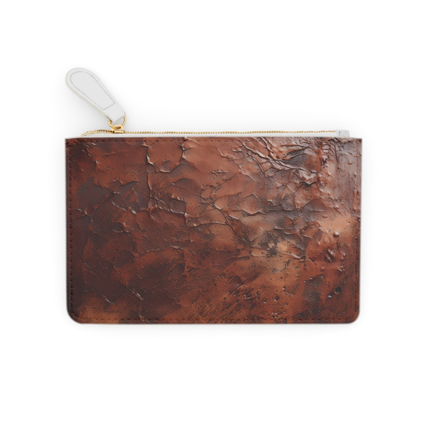 Collector's Vault: Monarch Dynasty | Deep Earth Patina Mini Clutch Bag | Regal Statement for Distinctive Taste