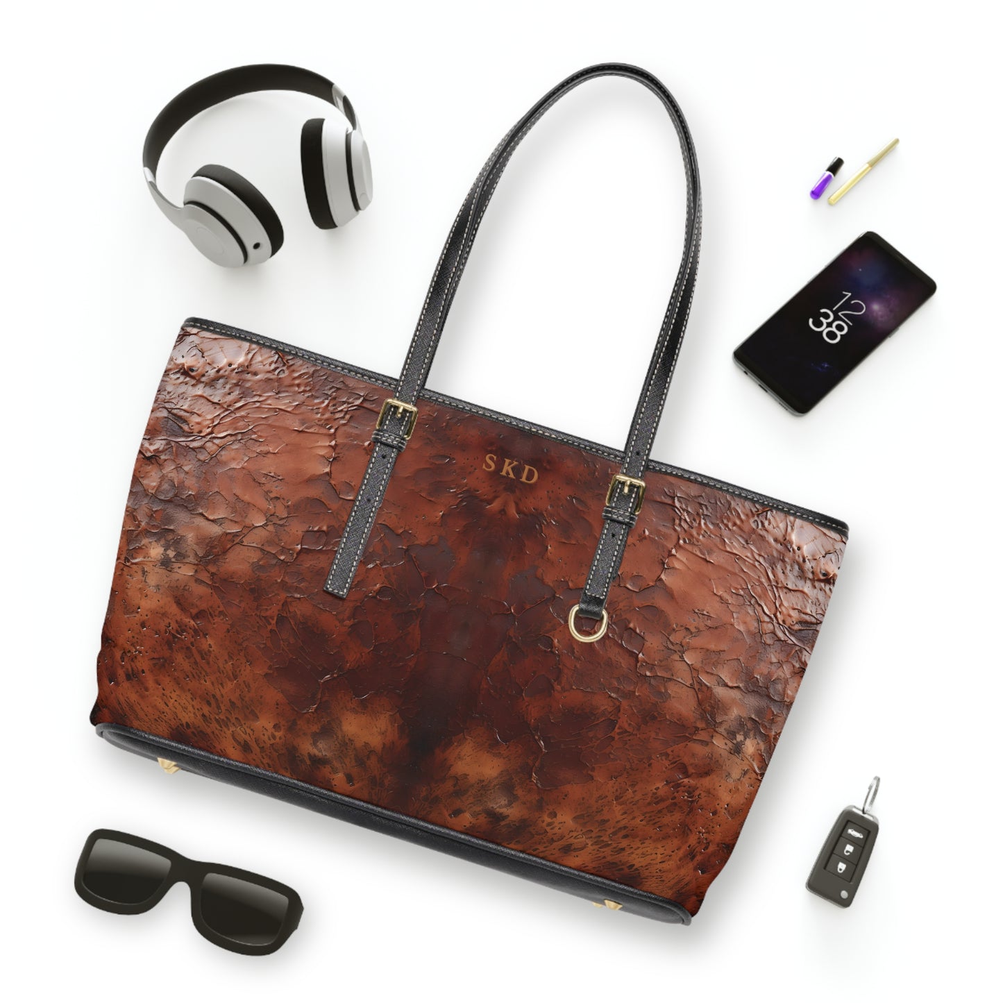 Vault Exclusive: Monarch Dynasty | Deep Earth Patina Shoulder Bag | Regal Statement for Distinctive Taste