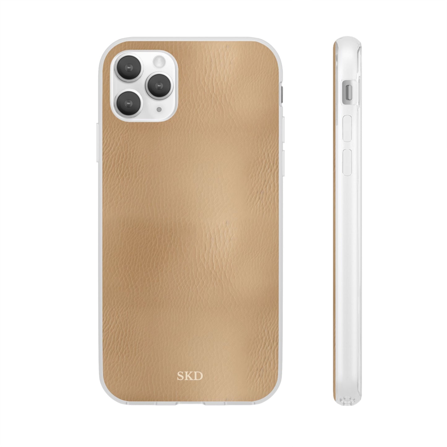 Tawny Reserve | Tan Faux Leather iPhone Case | Timeless Protection with Elevated Style