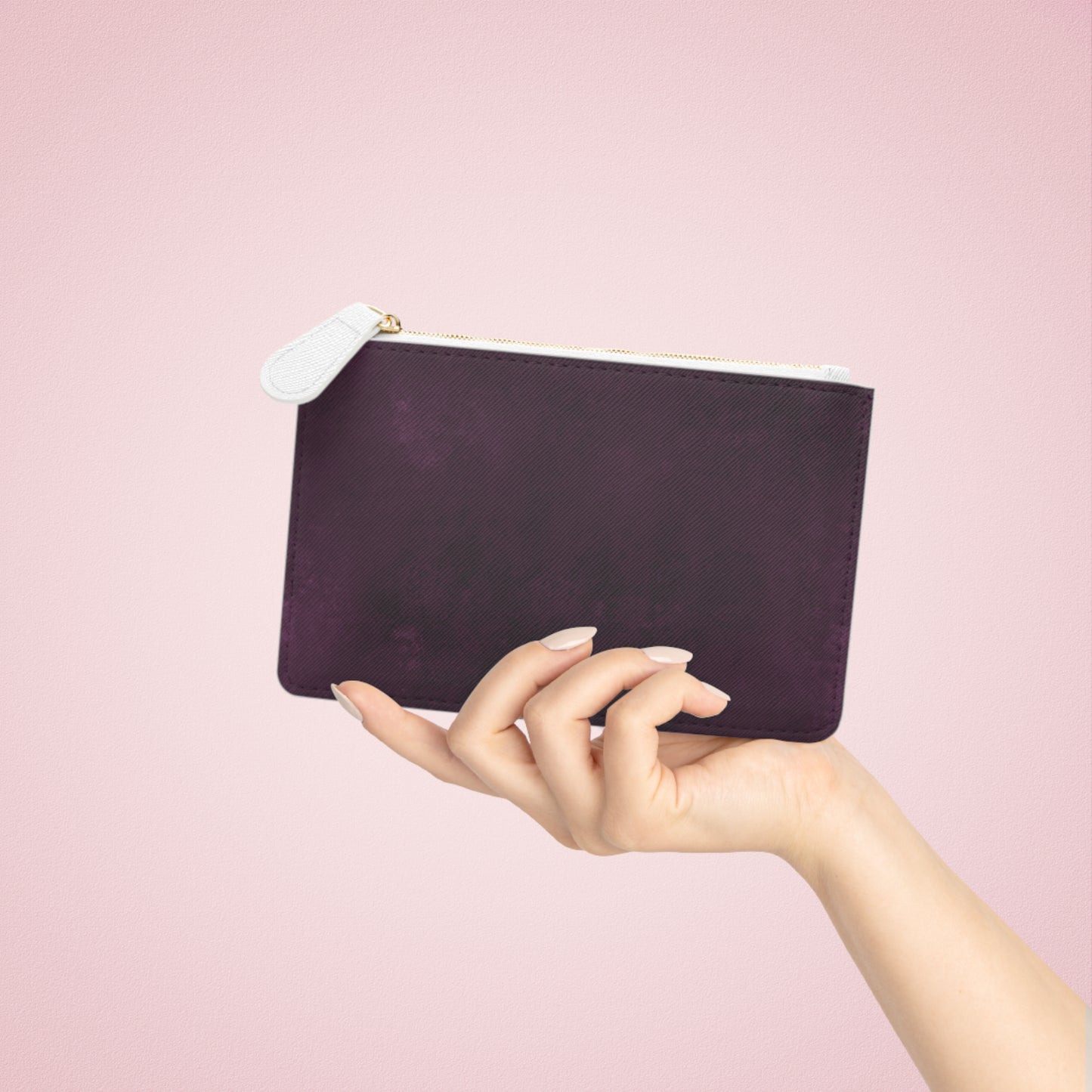 Core Collection: Nocturne Velour | Royal Purple-Toned Mini Clutch Bag | Elegance for Effortless Sophistication