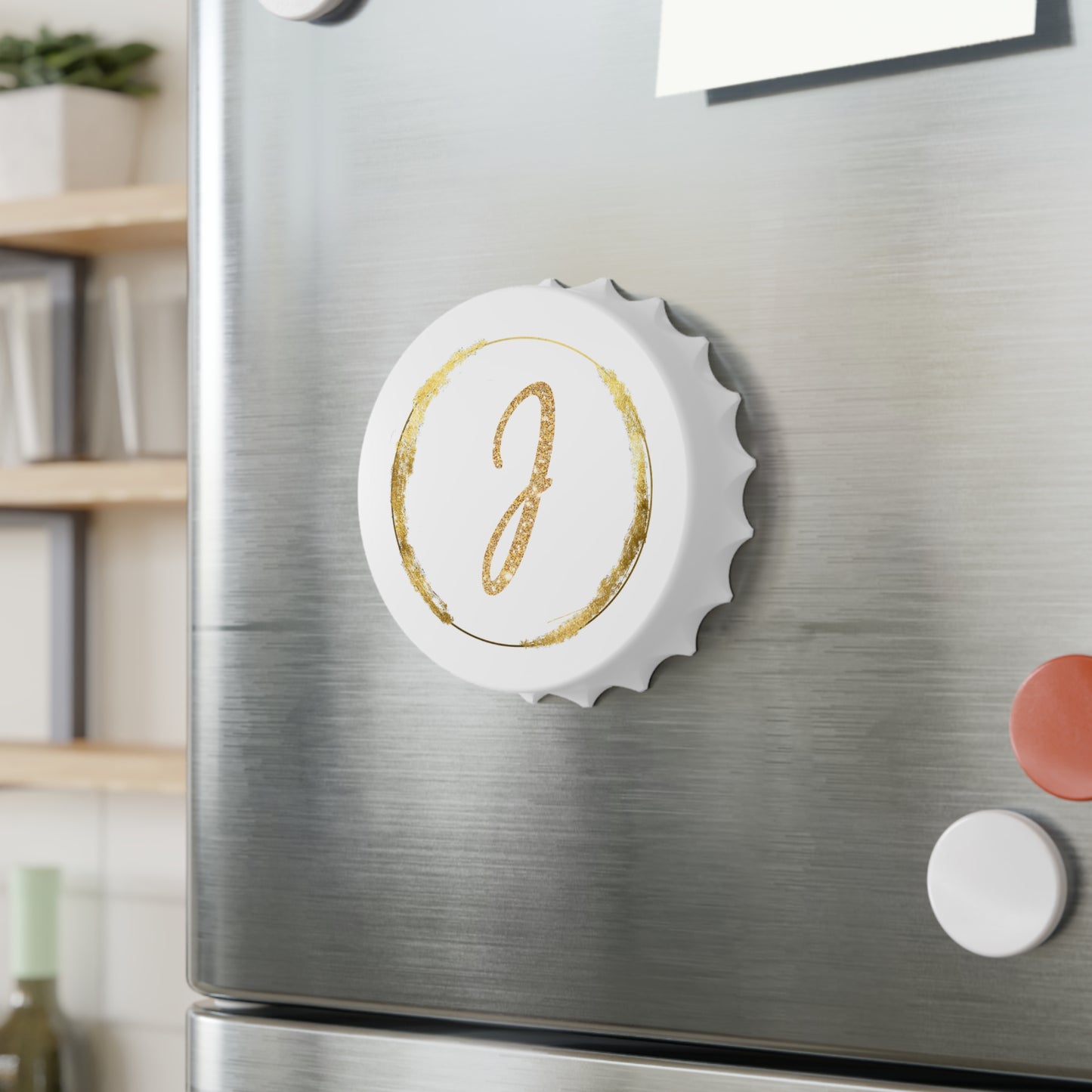Letter J | Personalized Bottle Opener – Custom Gift for Beer Lovers & Special Occasions